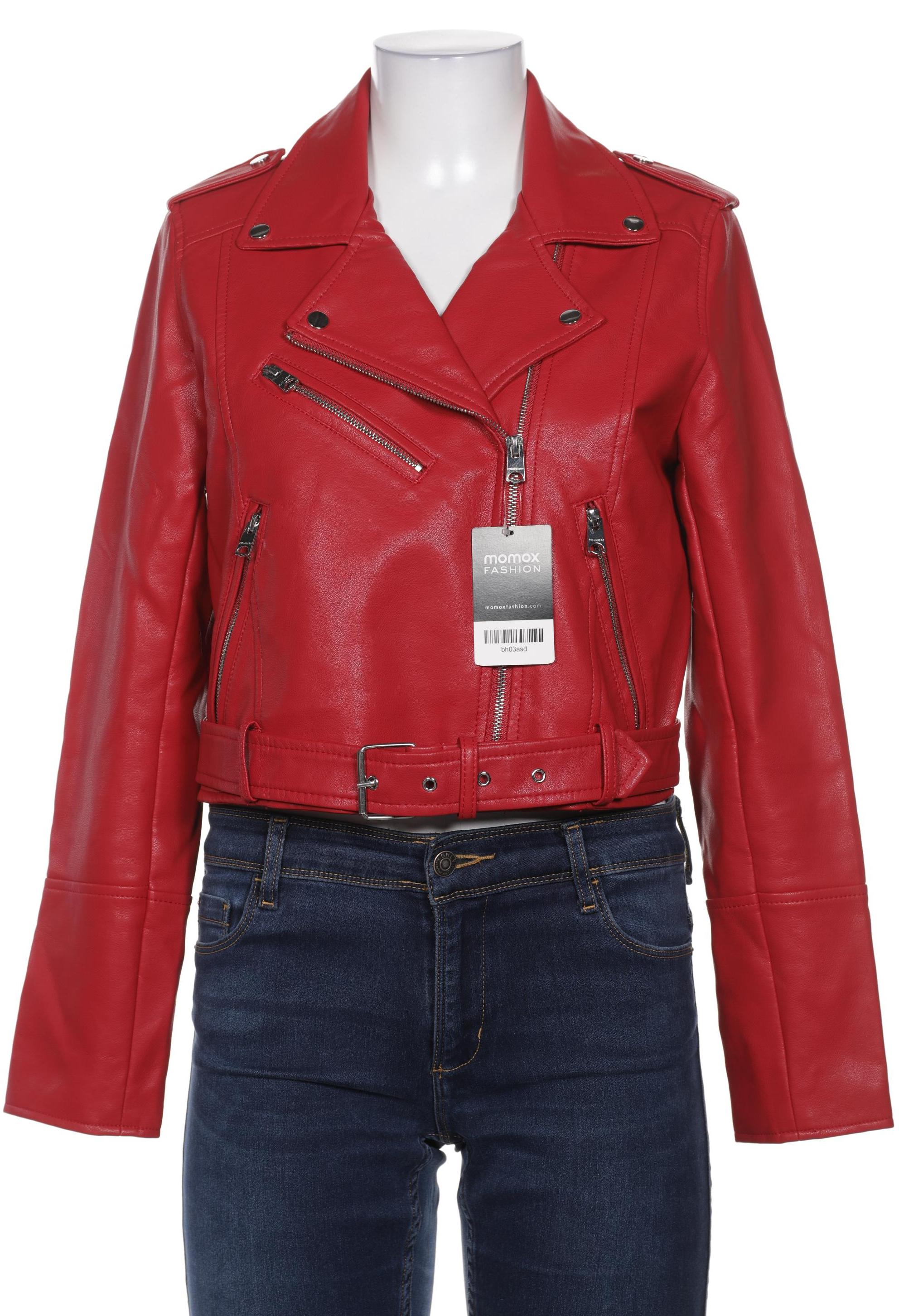 

Pull & Bear Damen Jacke, rot