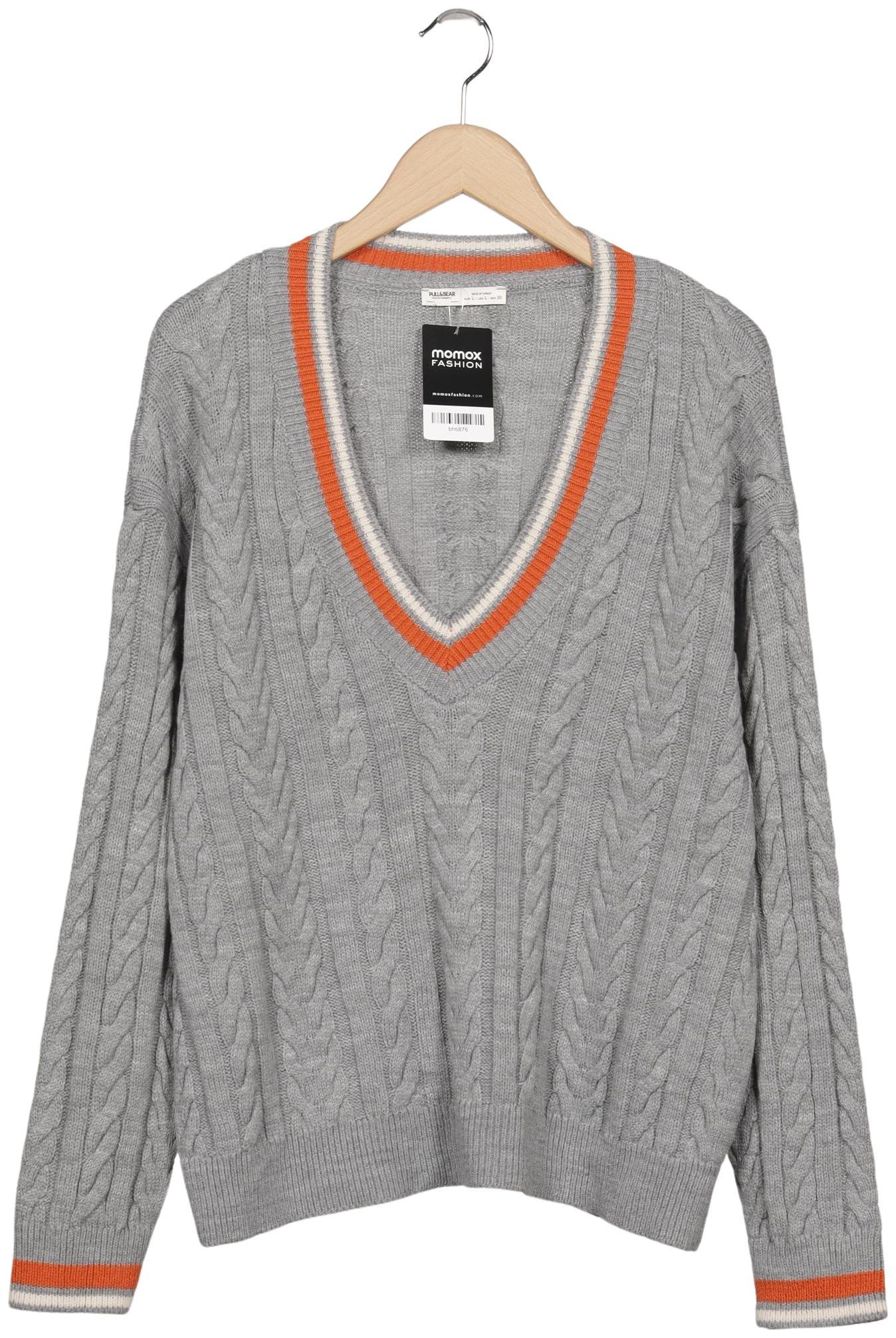 

Pull & Bear Damen Pullover, grau, Gr. 42