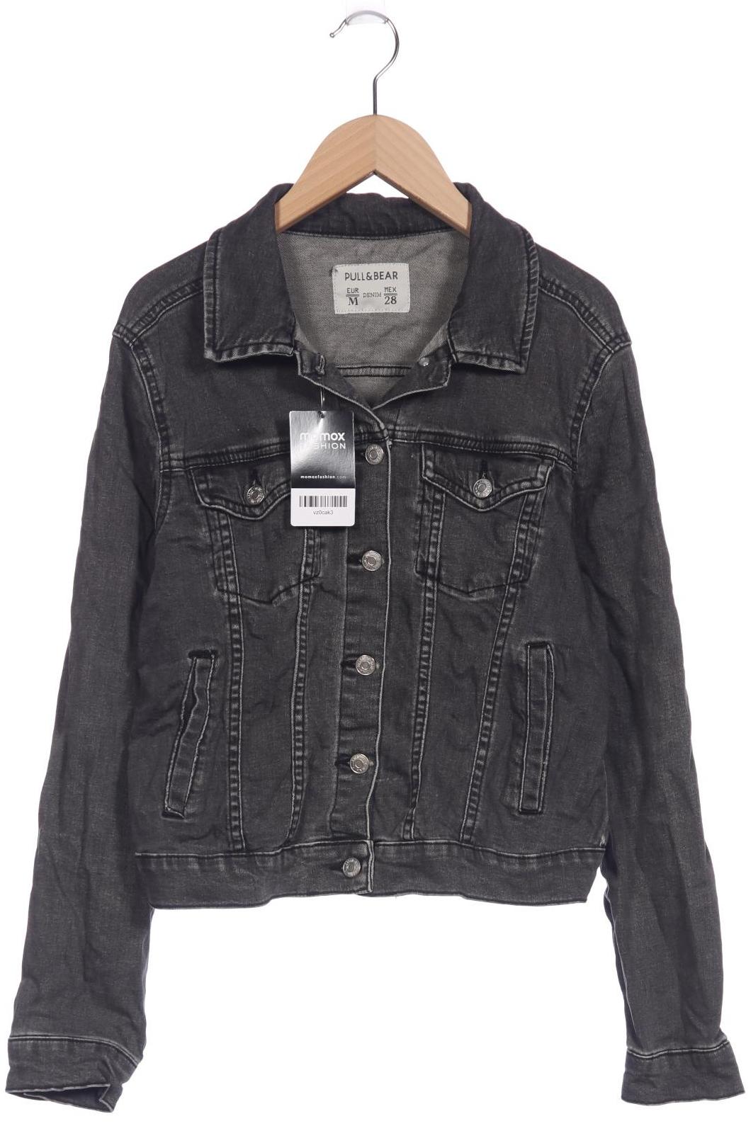 

Pull & Bear Damen Jacke, schwarz, Gr. 38