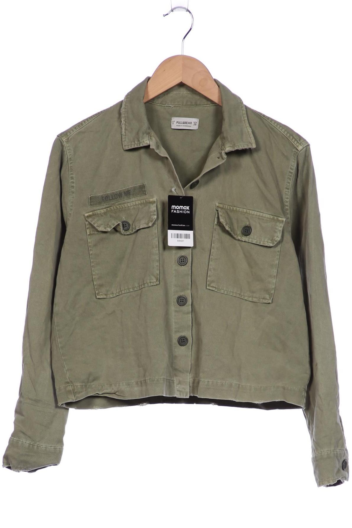 

Pull & Bear Damen Jacke, grün, Gr. 36