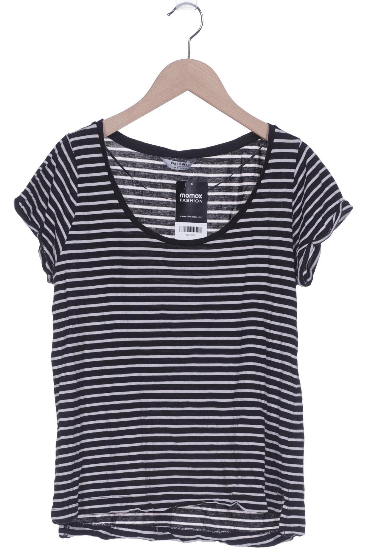 

Pull & Bear Damen T-Shirt, schwarz