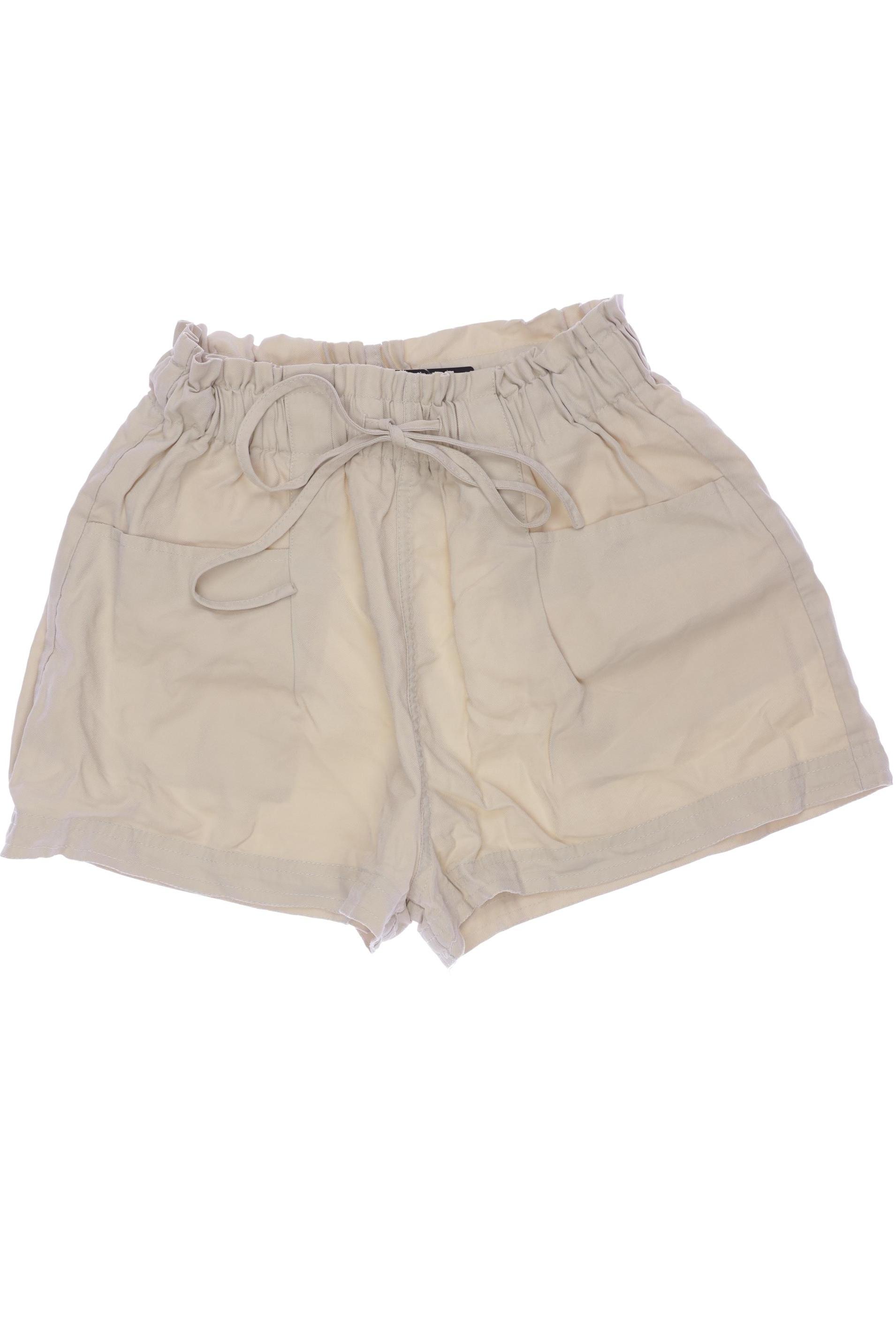 

Pull & Bear Damen Shorts, cremeweiß, Gr. 36