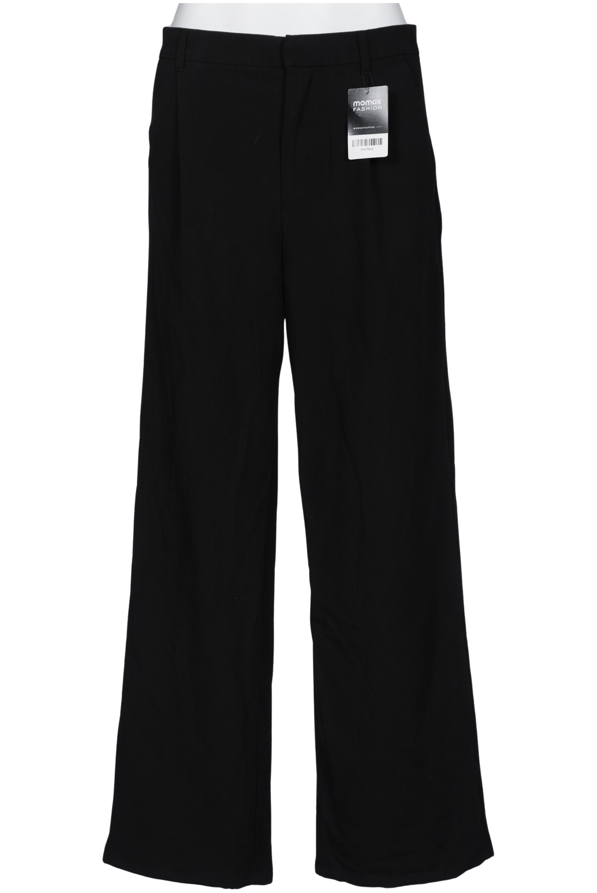 

Pull & Bear Damen Stoffhose, schwarz, Gr. 42