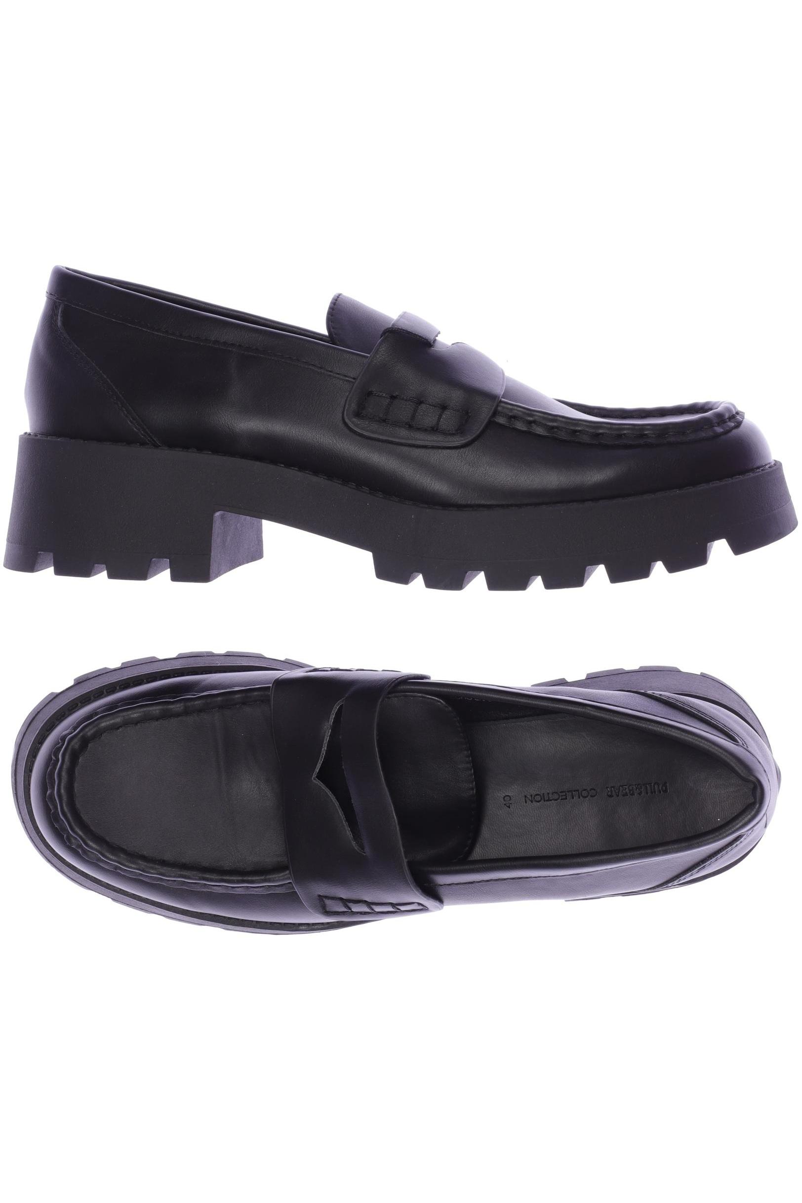 

Pull & Bear Damen Halbschuh, schwarz, Gr. 40