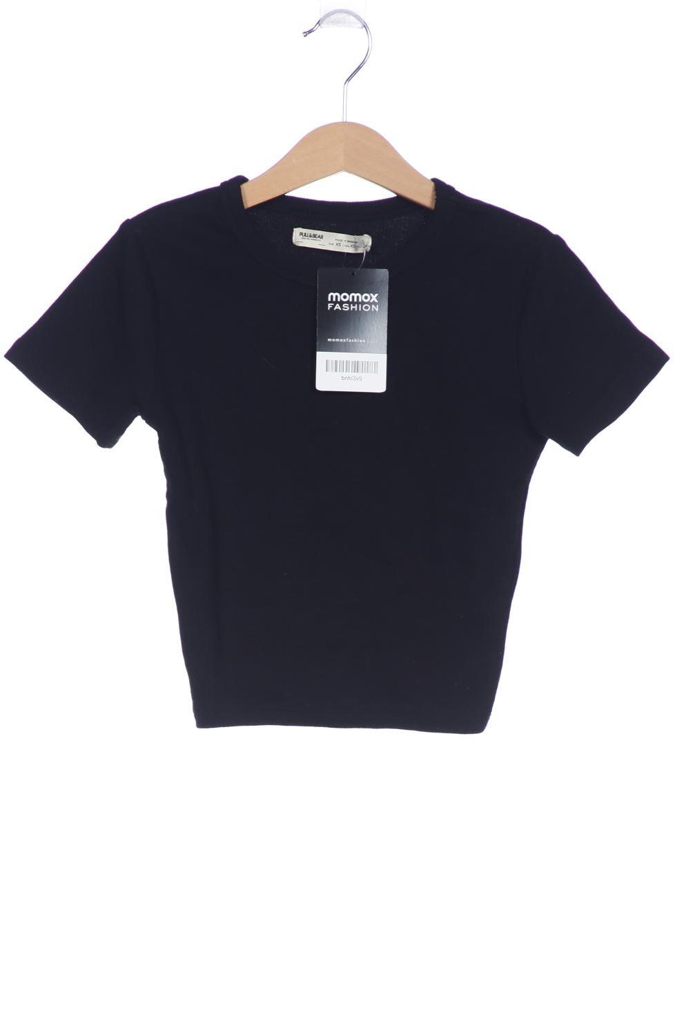 

Pull & Bear Damen T-Shirt, schwarz, Gr. 34