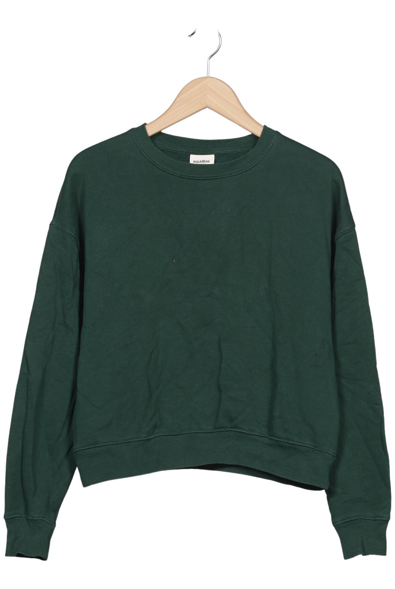 

Pull & Bear Damen Sweatshirt, grün, Gr. 38