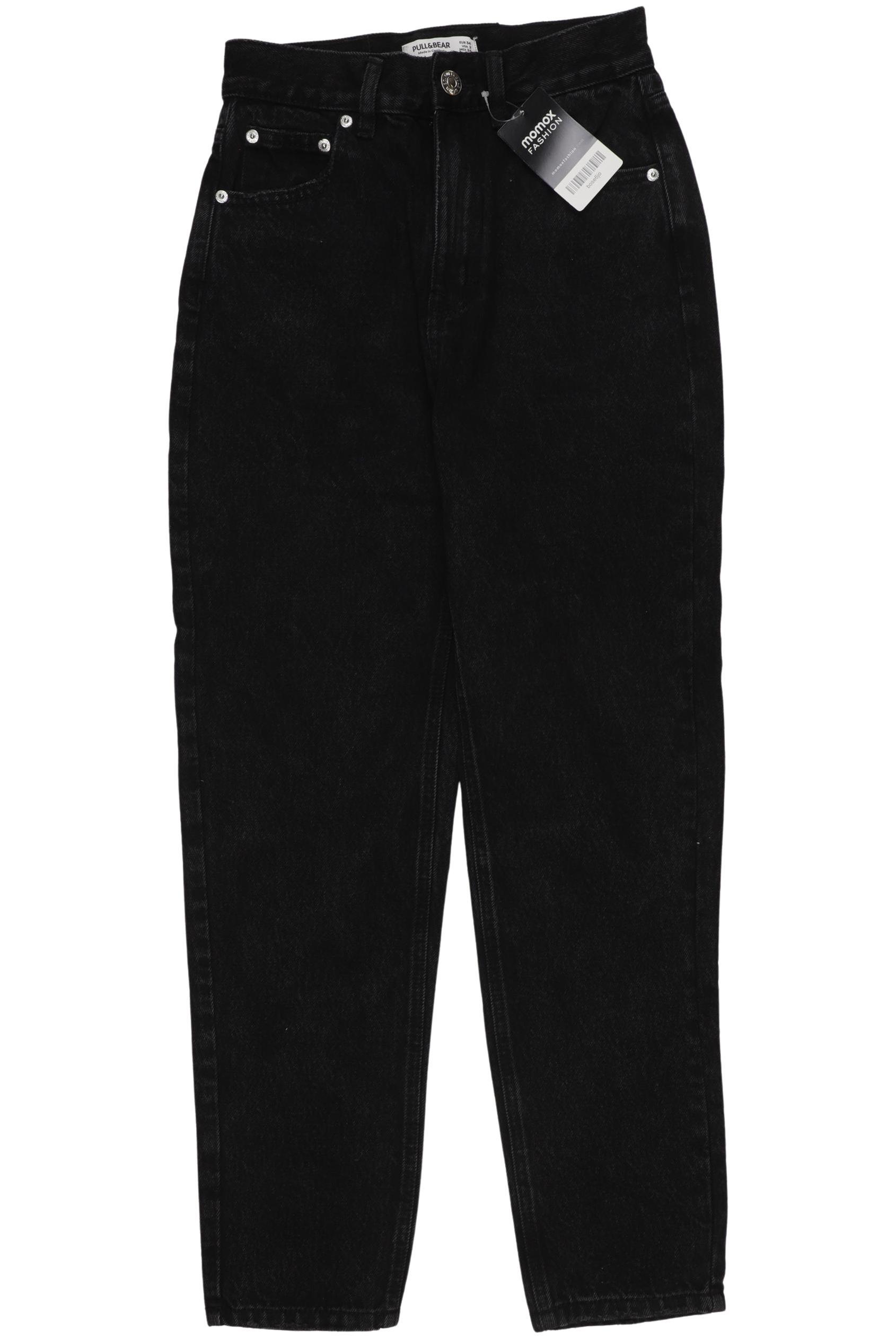 

Pull & Bear Damen Jeans, schwarz, Gr. 34
