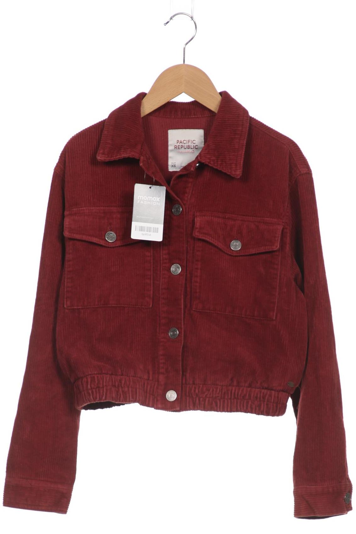 

Pull & Bear Damen Jacke, bordeaux, Gr. 34