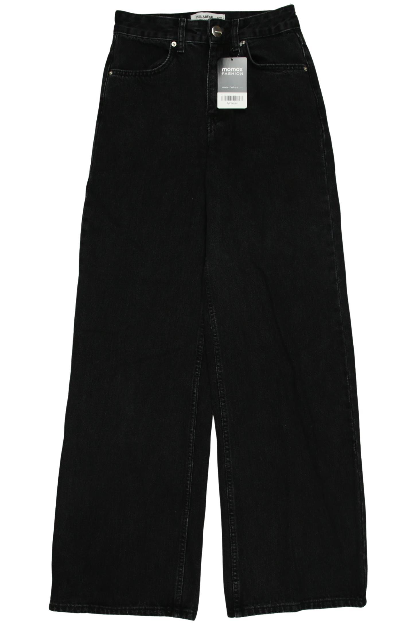 

Pull & Bear Damen Jeans, schwarz, Gr. 32