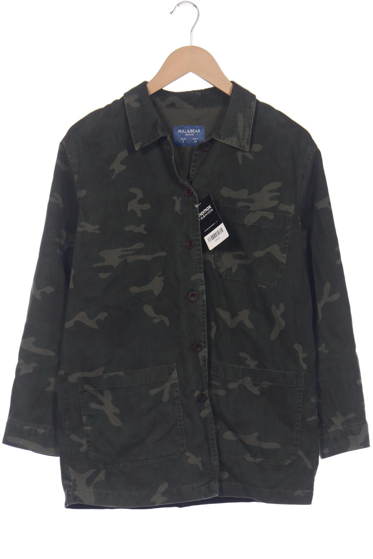 

Pull & Bear Damen Jacke, grün, Gr. 36