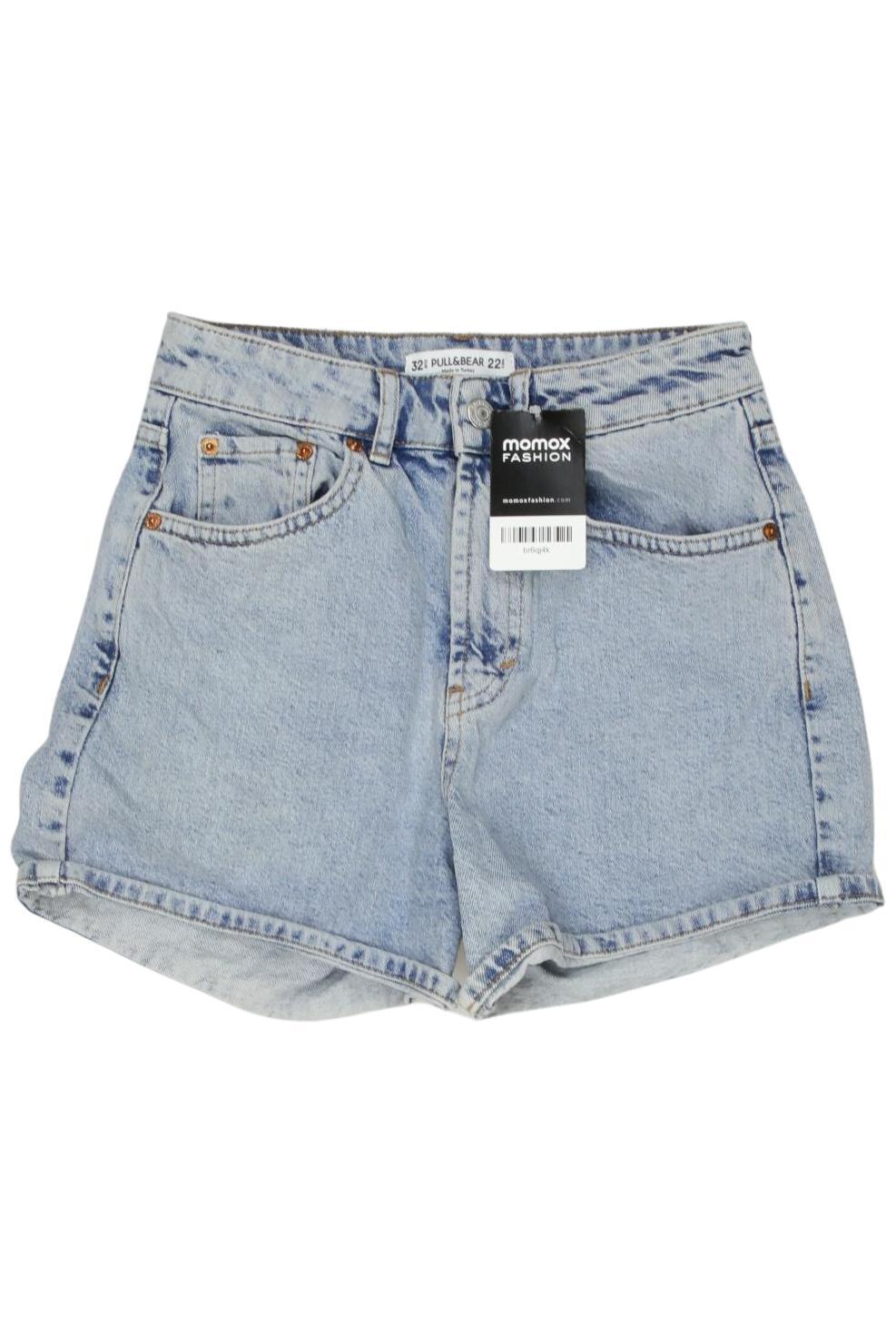 

Pull & Bear Damen Shorts, blau, Gr. 32