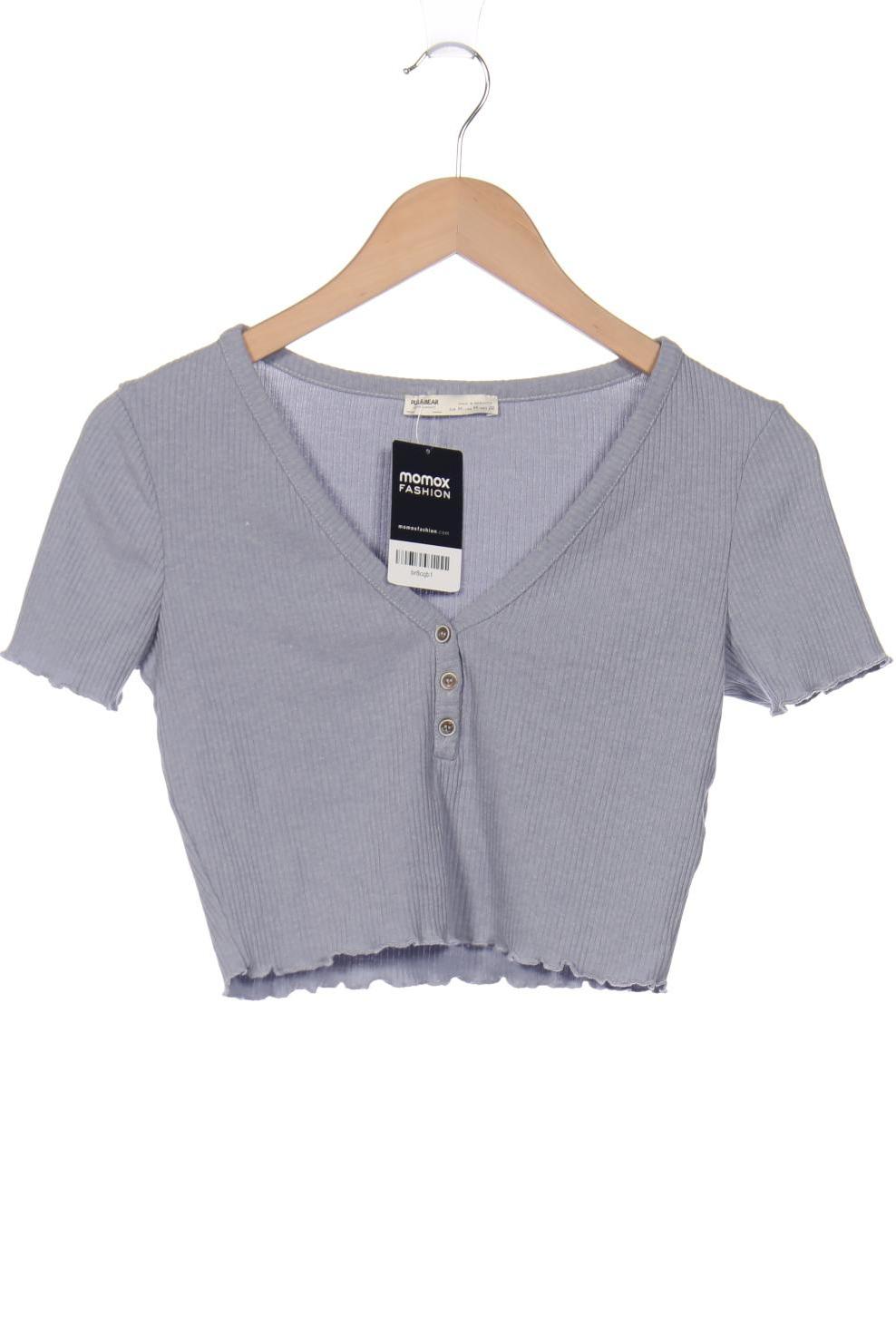 

Pull & Bear Damen T-Shirt, hellblau