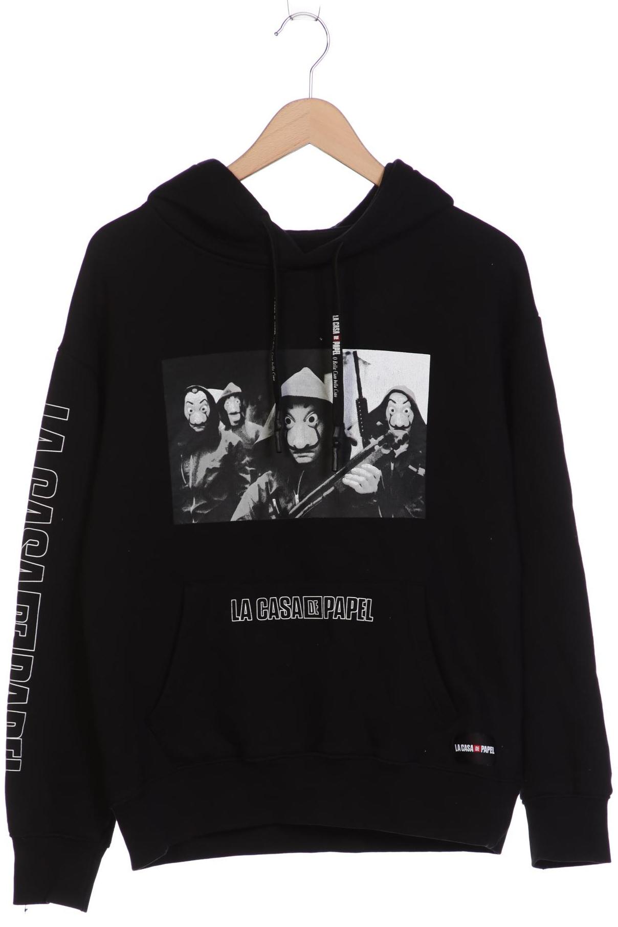 

Pull & Bear Damen Kapuzenpullover, schwarz