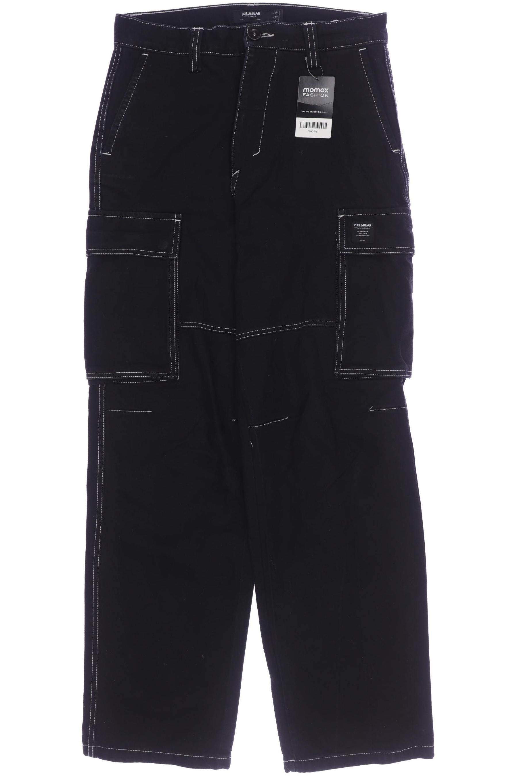 

Pull & Bear Damen Jeans, schwarz, Gr. 38