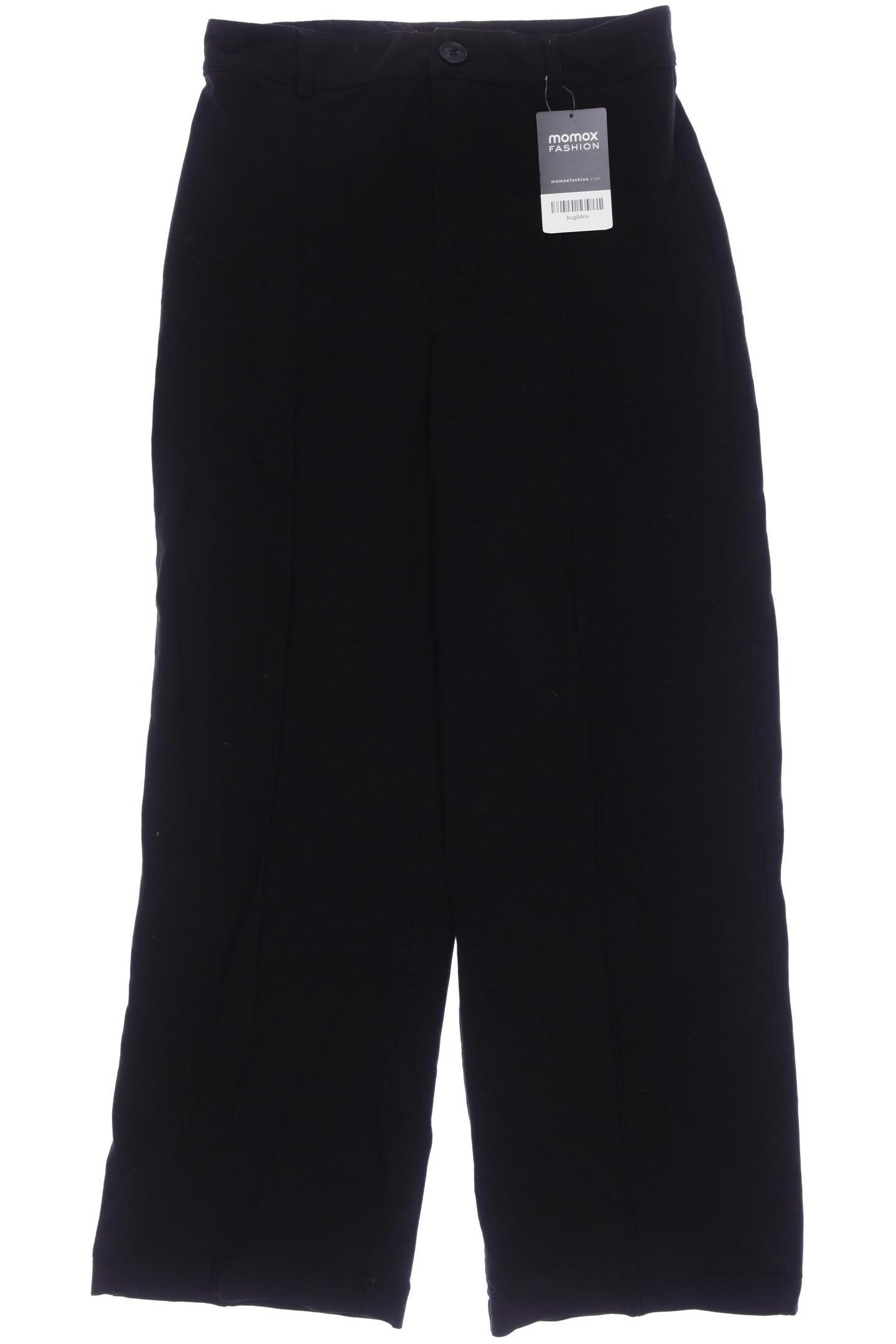 

Pull & Bear Damen Stoffhose, schwarz, Gr. 0
