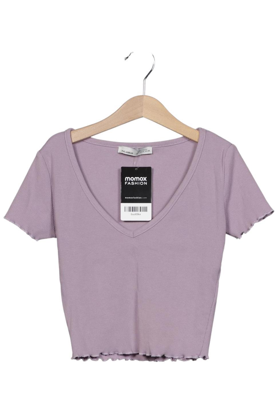 

Pull & Bear Damen T-Shirt, pink, Gr. 36