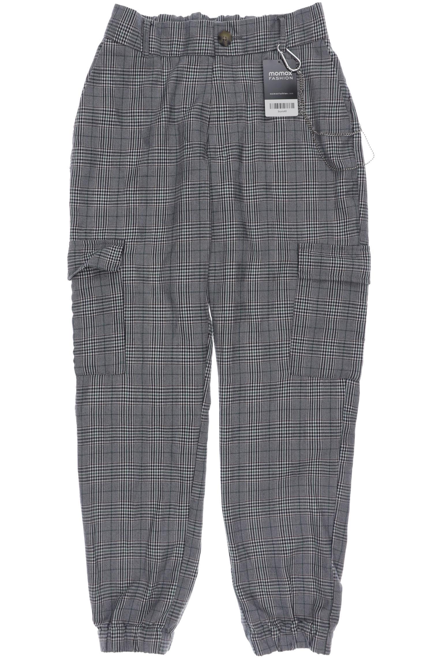 

Pull & Bear Damen Stoffhose, grau