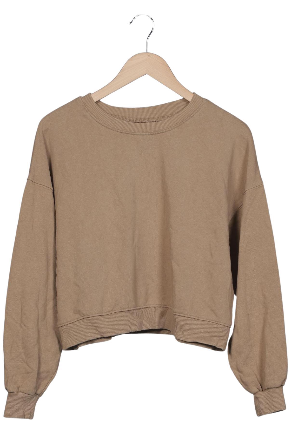 

Pull & Bear Damen Sweatshirt, beige, Gr. 42