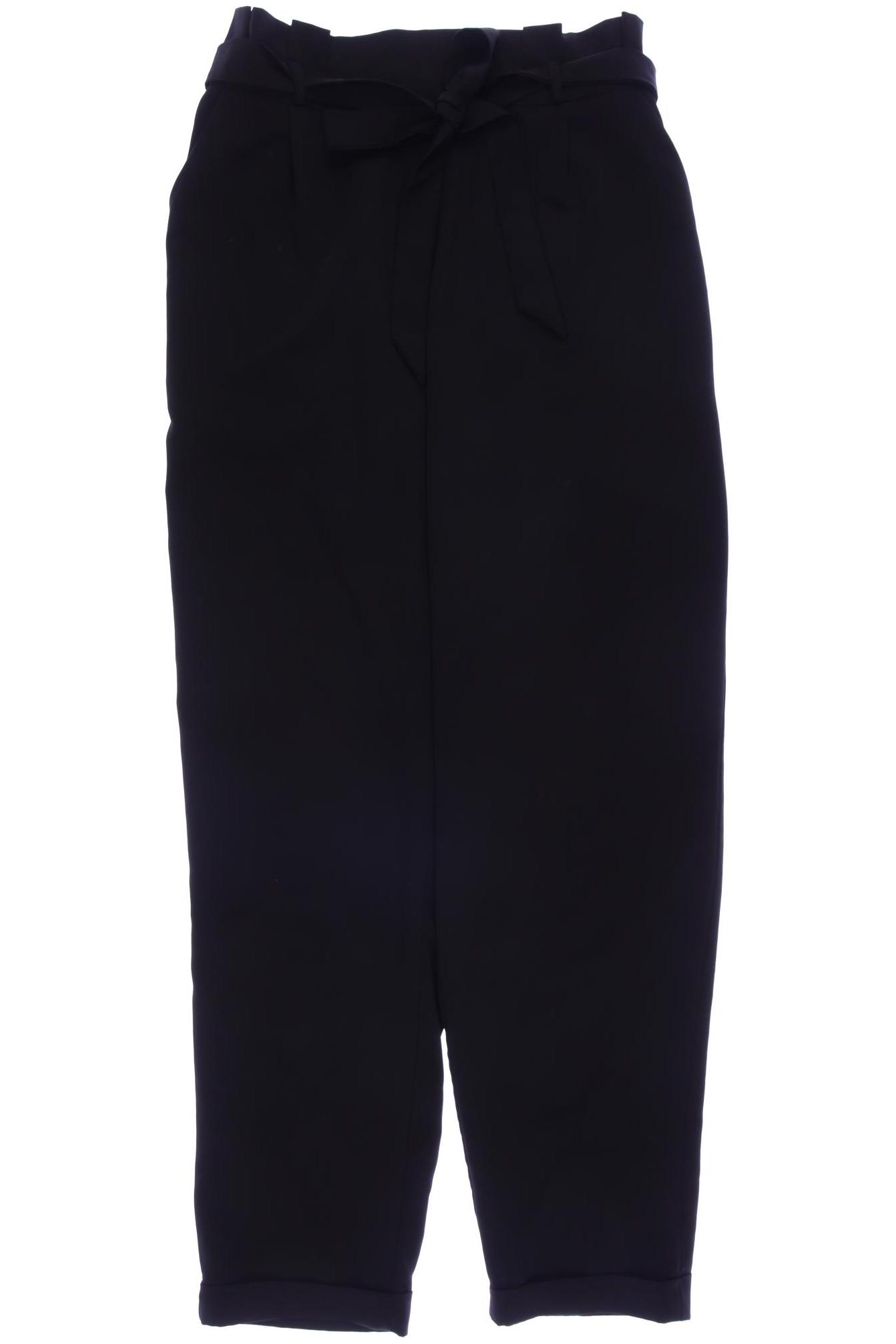 

Pull & Bear Damen Stoffhose, schwarz, Gr. 0