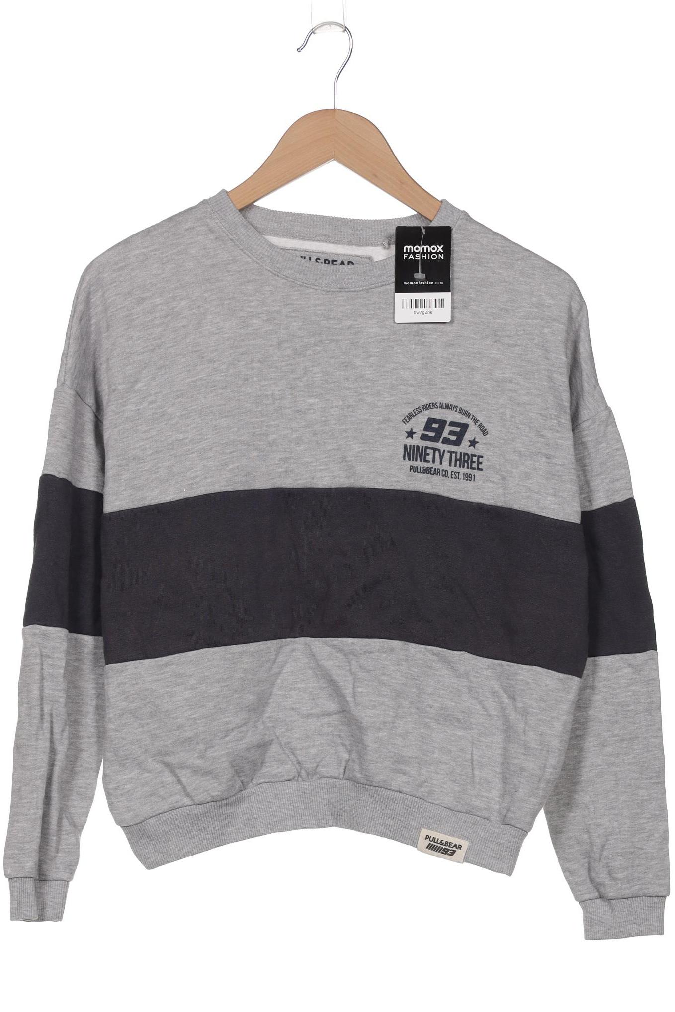 

Pull & Bear Damen Sweatshirt, grau, Gr. 34