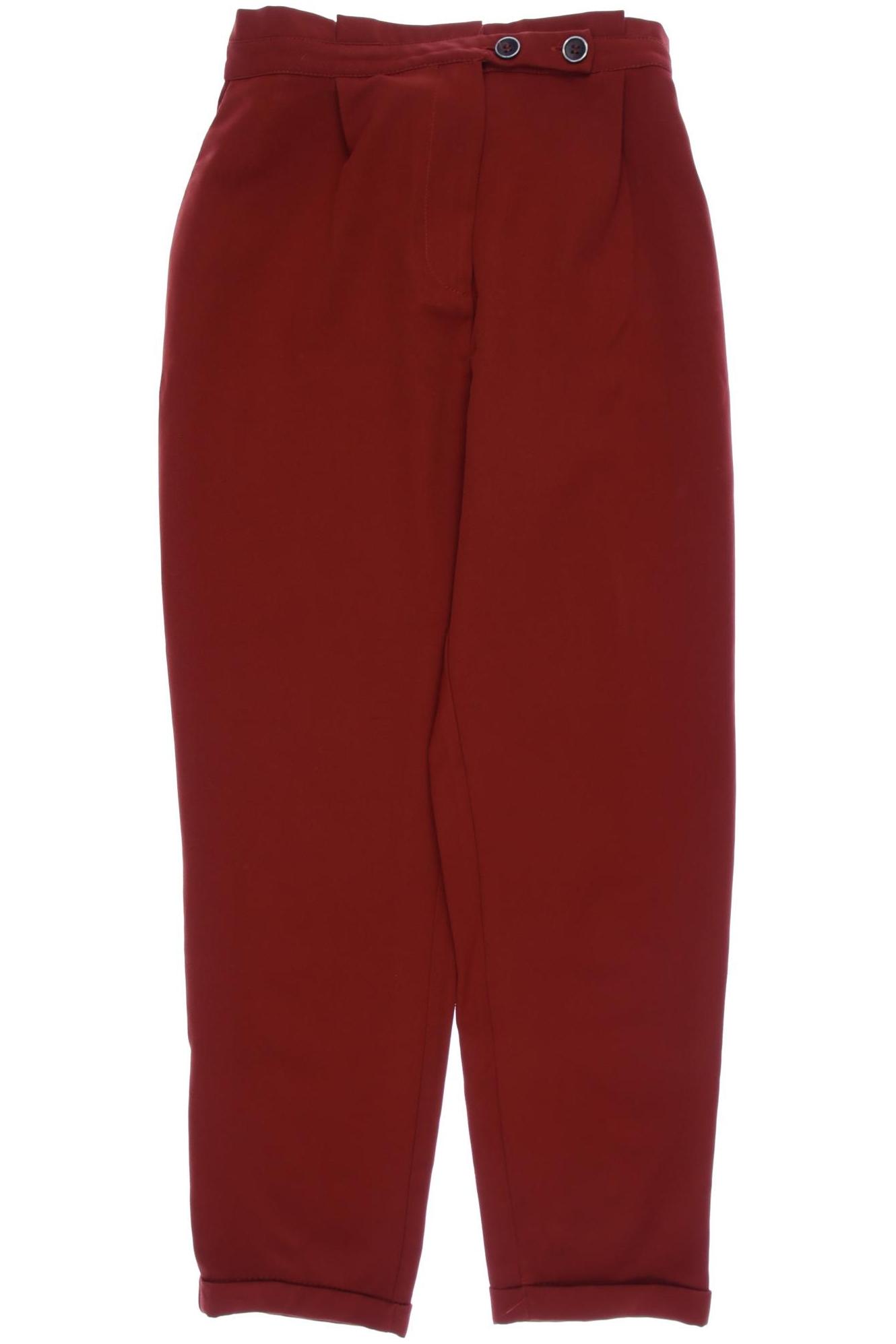 

Pull & Bear Damen Stoffhose, rot, Gr. 0