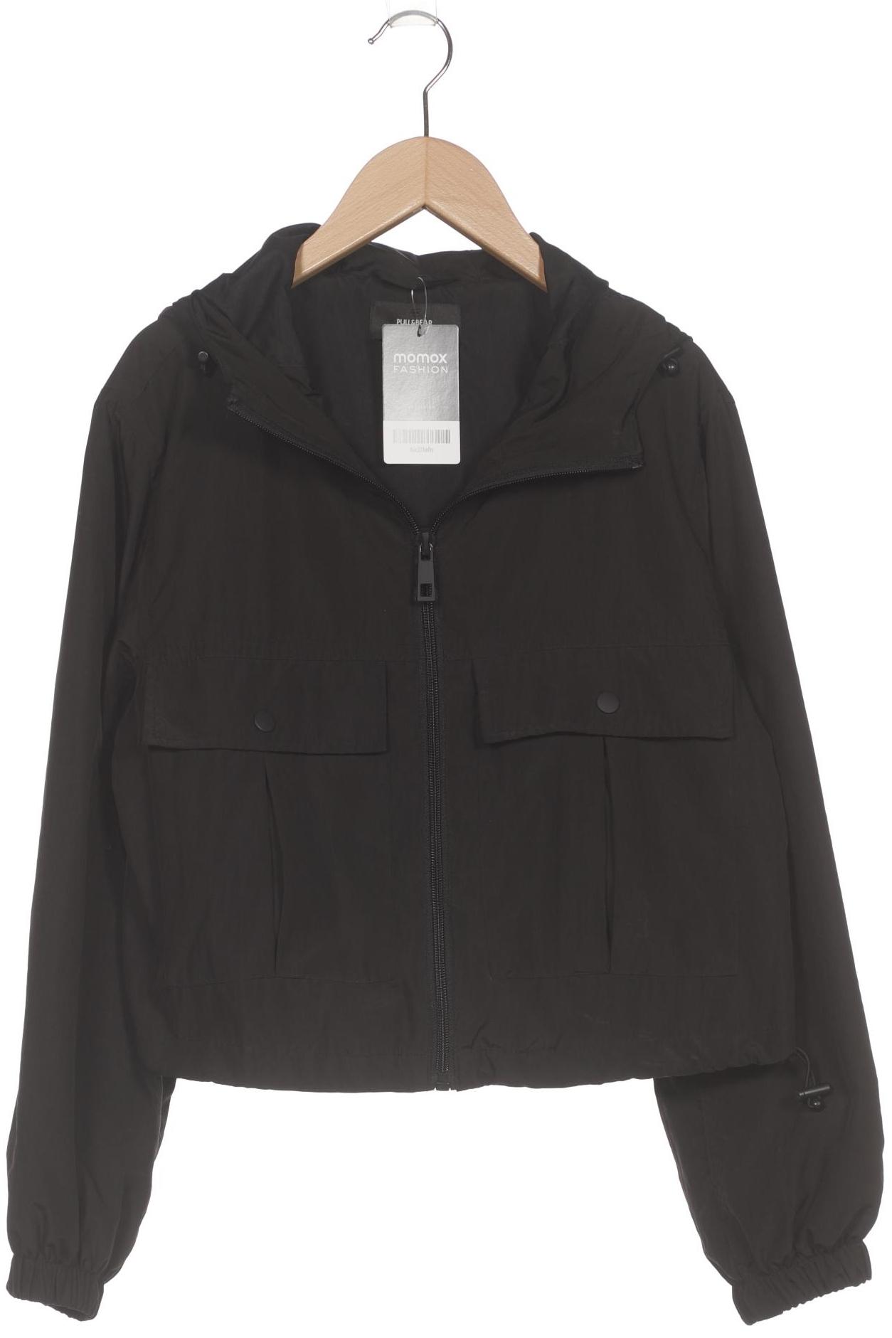

Pull & Bear Damen Jacke, schwarz, Gr. 36