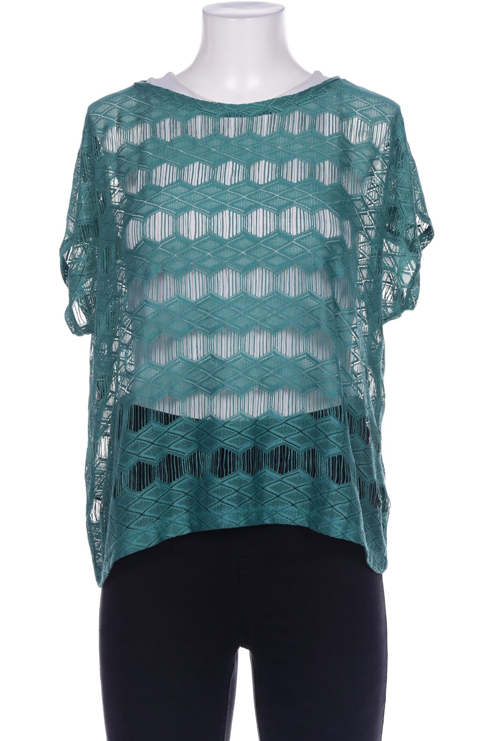

Pull & Bear Damen T-Shirt, türkis, Gr. 42