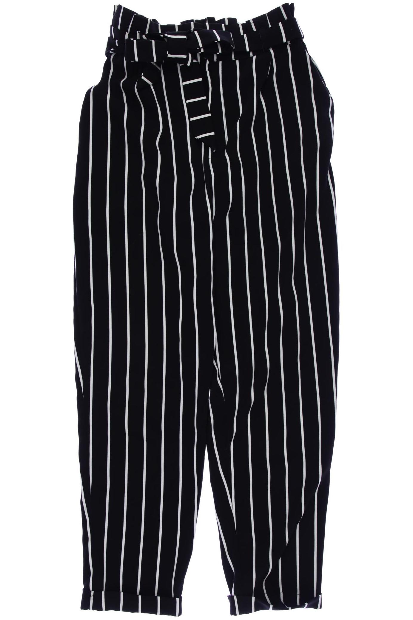 

Pull & Bear Damen Stoffhose, schwarz, Gr. 0