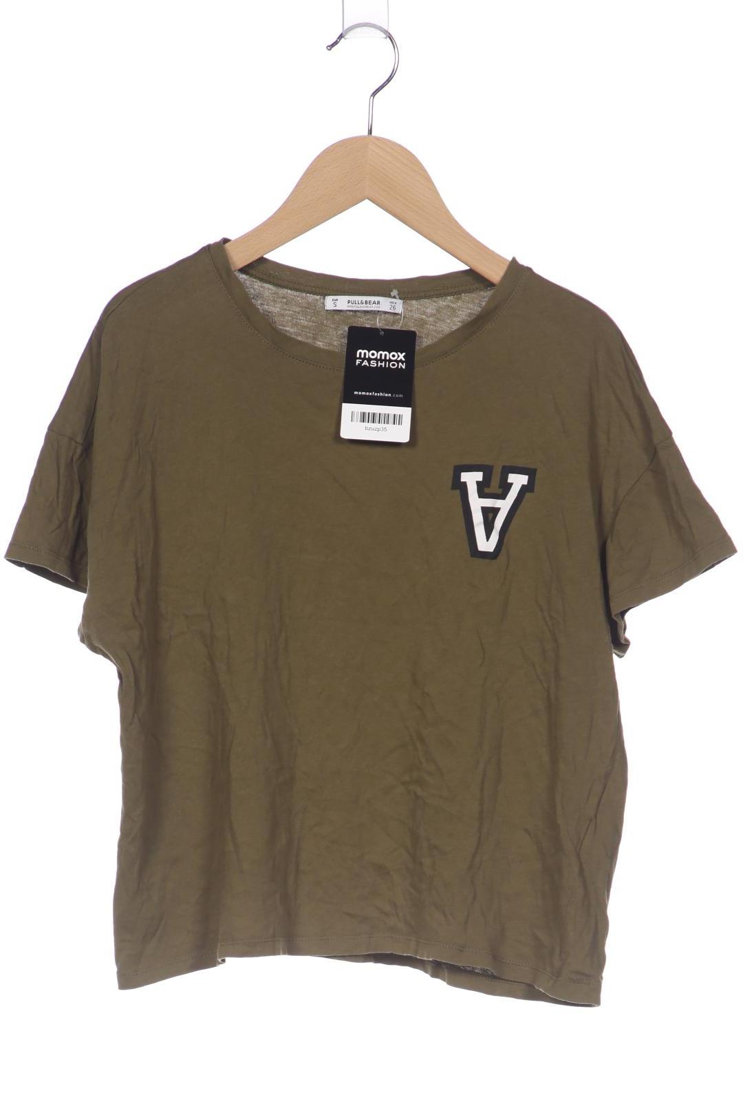 

Pull & Bear Damen T-Shirt, grün, Gr. 36