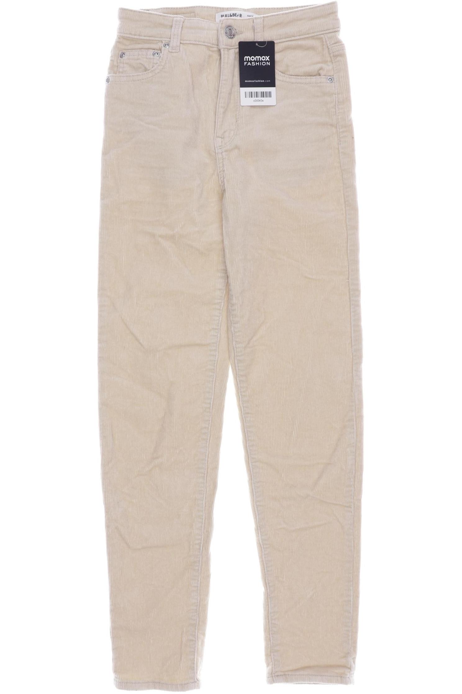 

Pull & Bear Damen Stoffhose, beige