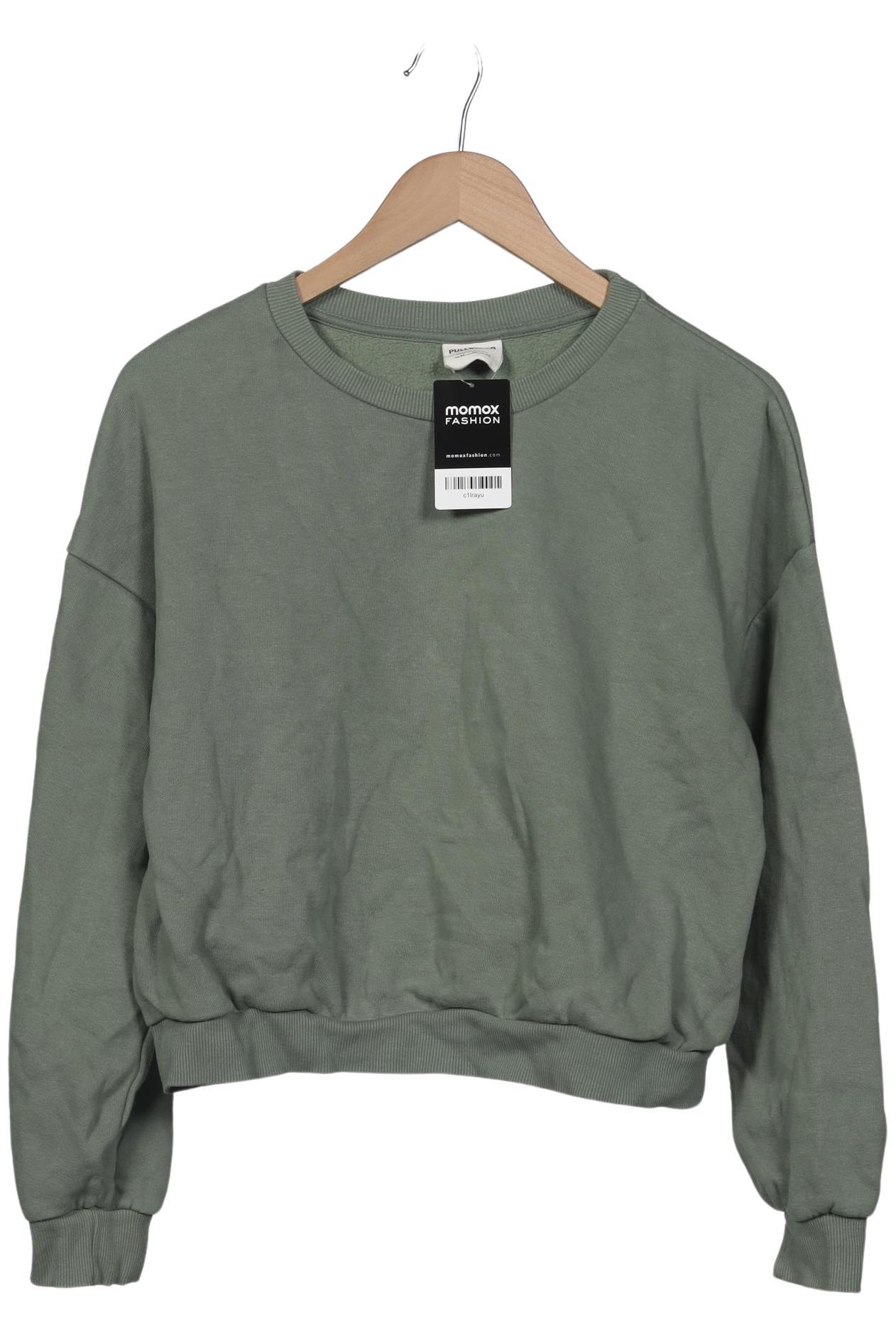 

Pull & Bear Damen Sweatshirt, grün, Gr. 38