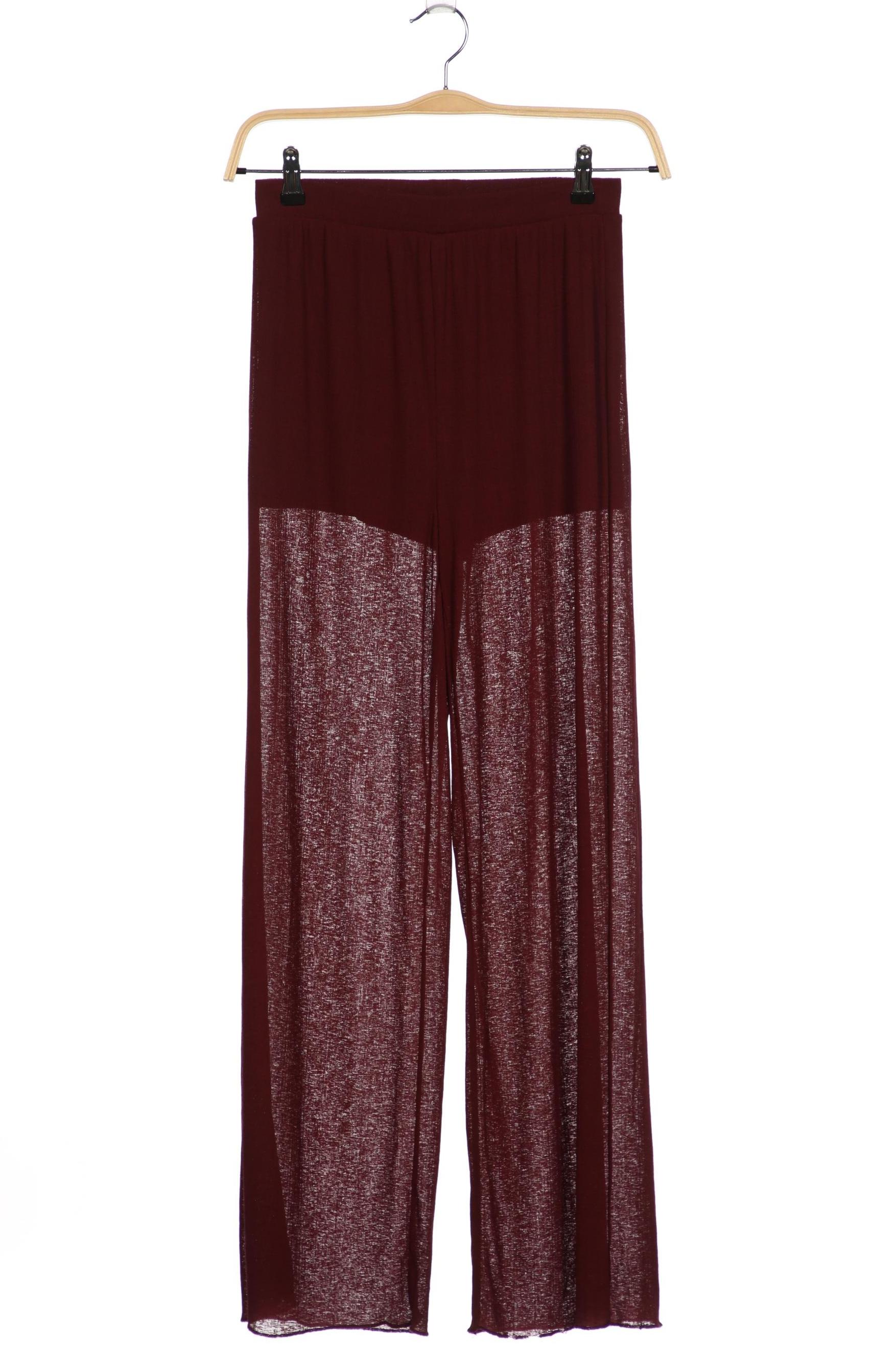 

Pull & Bear Damen Stoffhose, bordeaux, Gr. 0