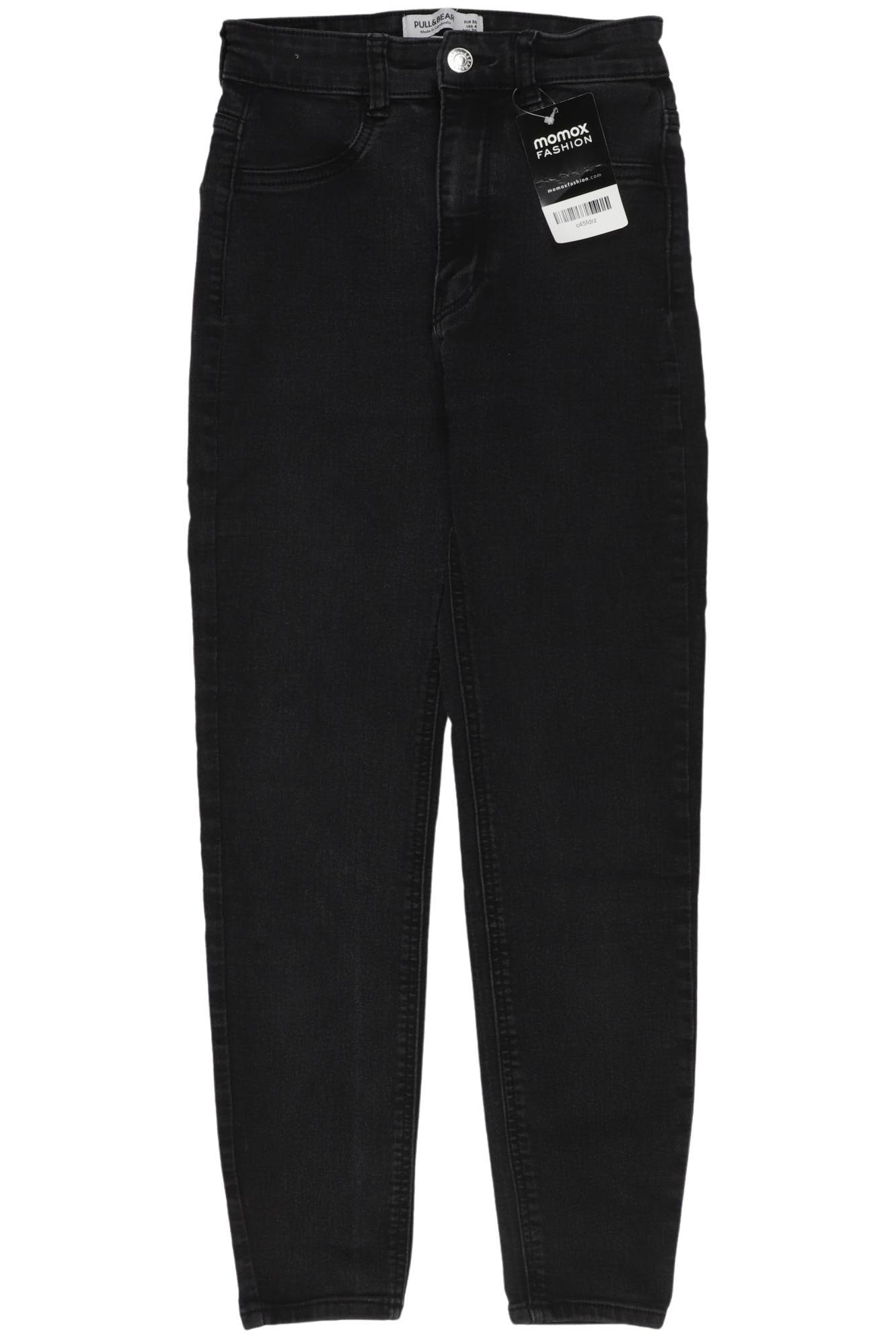 

Pull & Bear Damen Jeans, schwarz, Gr. 36