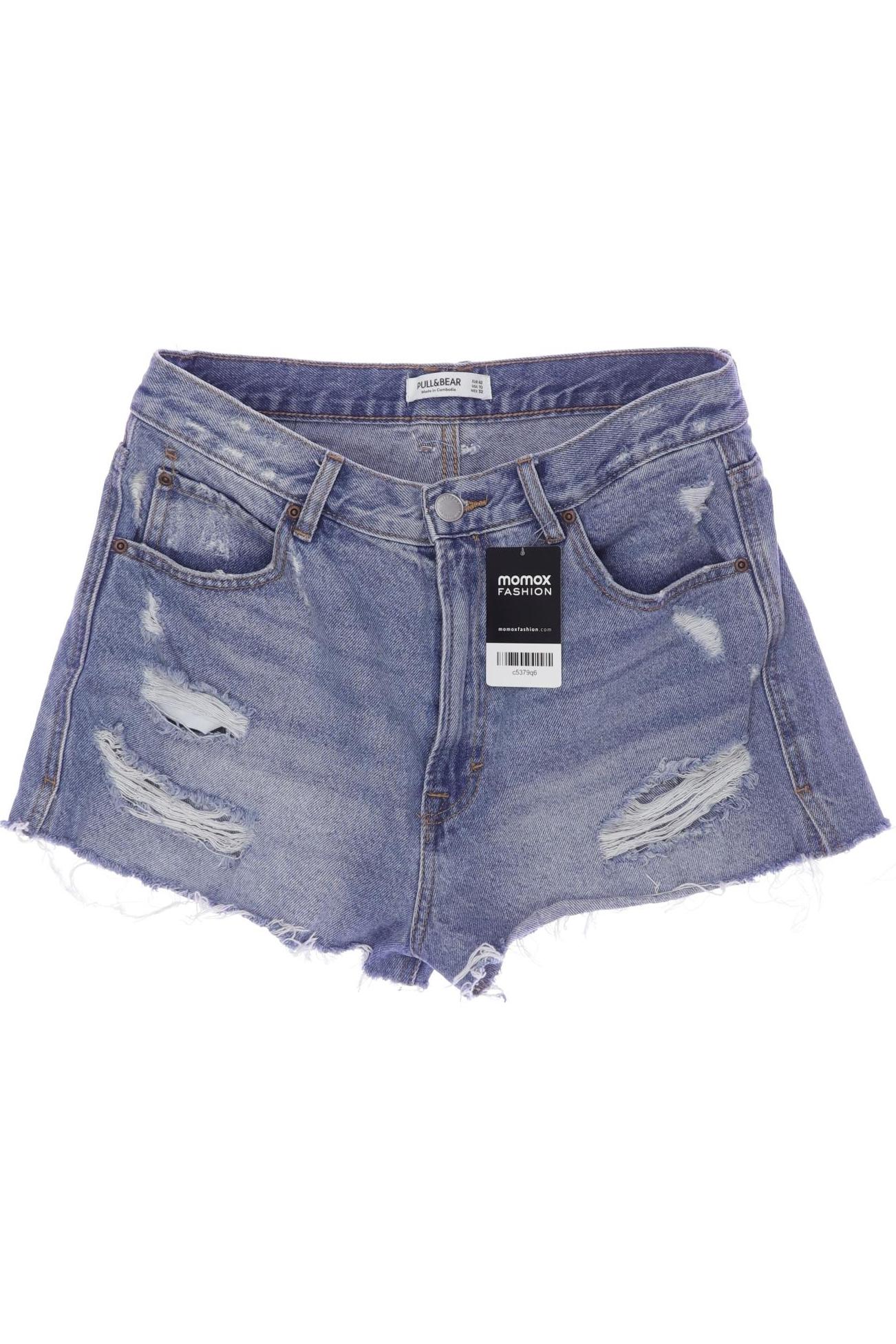 

Pull & Bear Damen Shorts, blau, Gr. 42