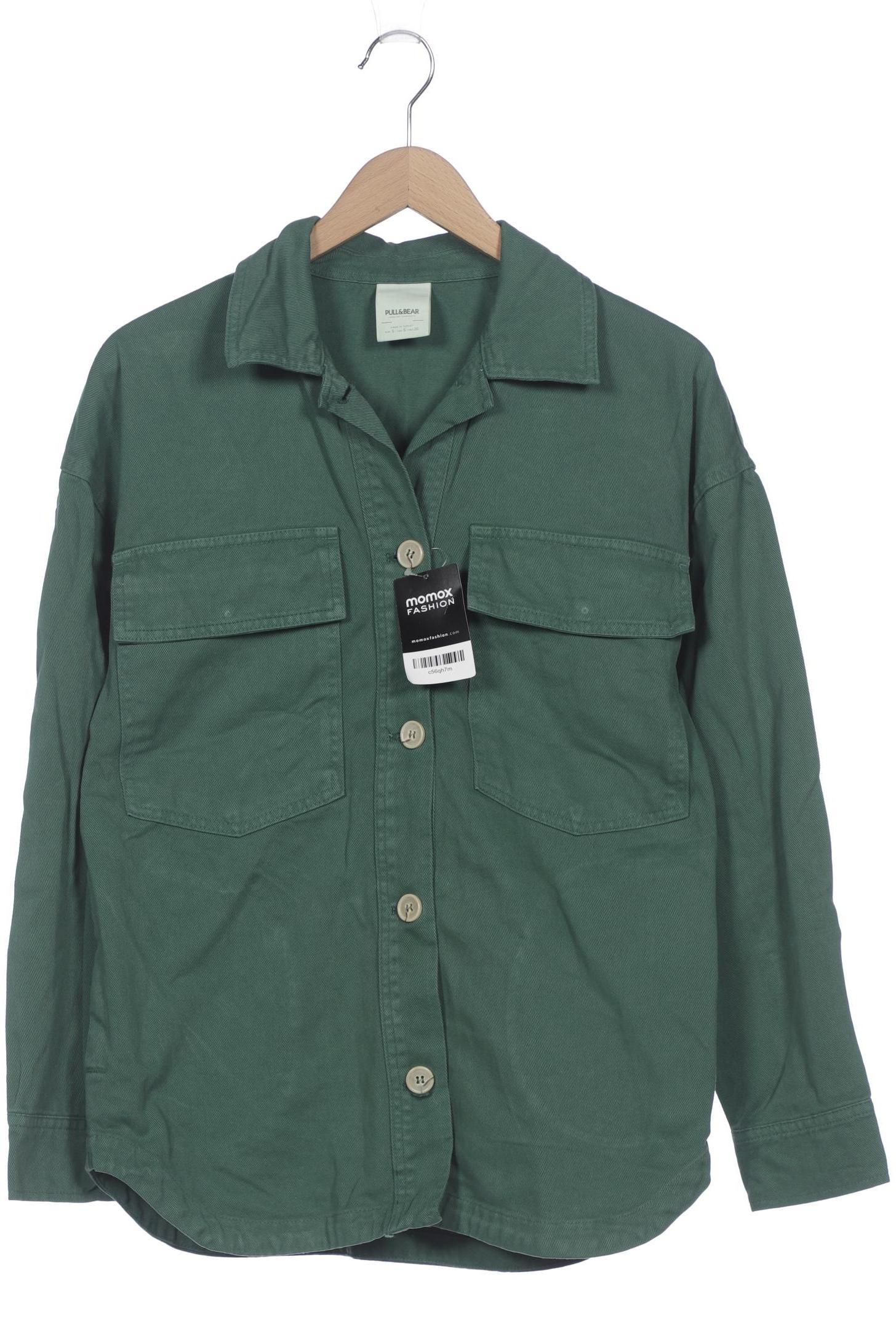 

Pull & Bear Damen Jacke, grün, Gr. 36