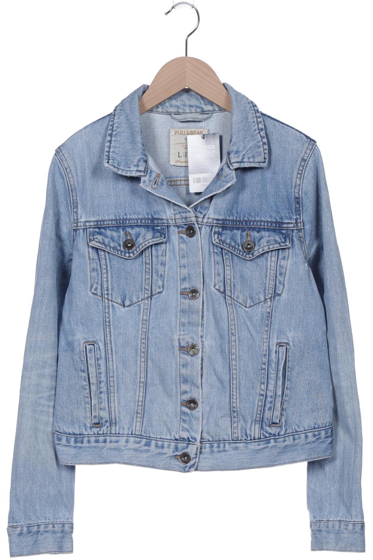 

Pull & Bear Damen Jacke, blau, Gr. 42