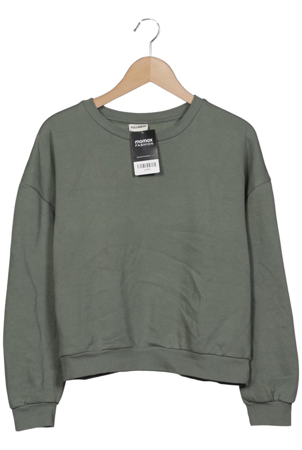 

Pull & Bear Damen Sweatshirt, grün, Gr. 36