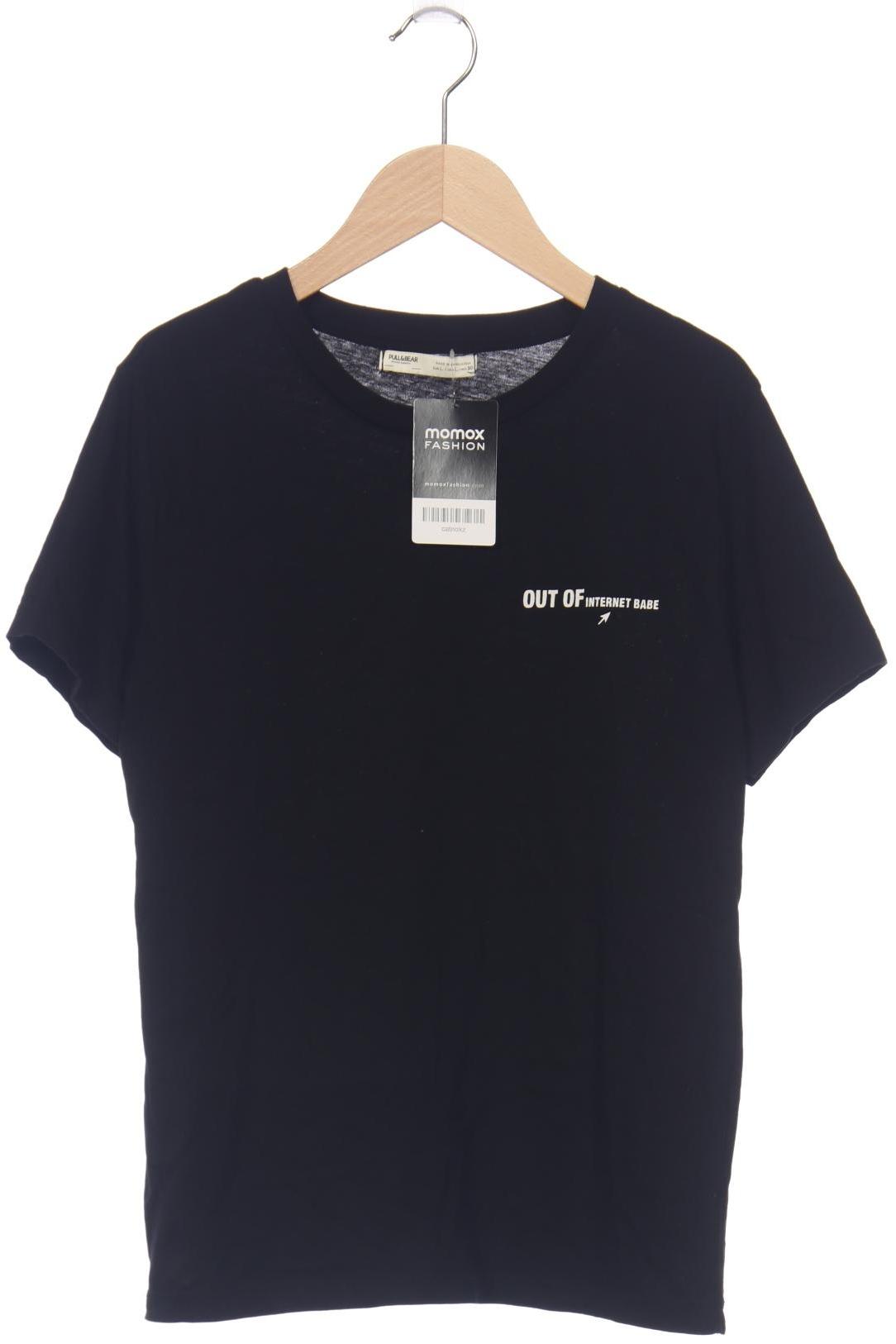 

Pull & Bear Damen T-Shirt, schwarz, Gr. 42