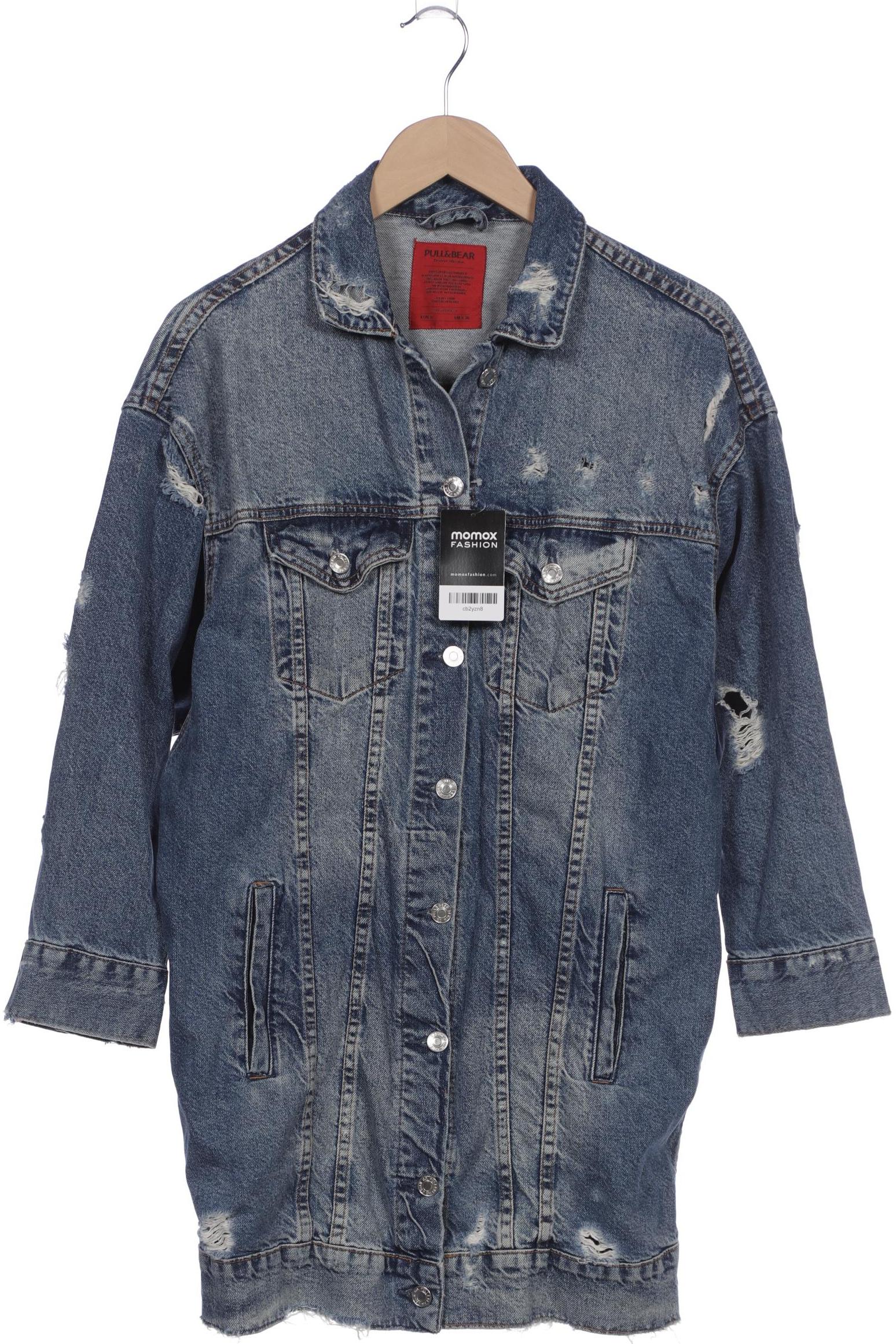 

Pull & Bear Damen Jacke, blau, Gr. 36