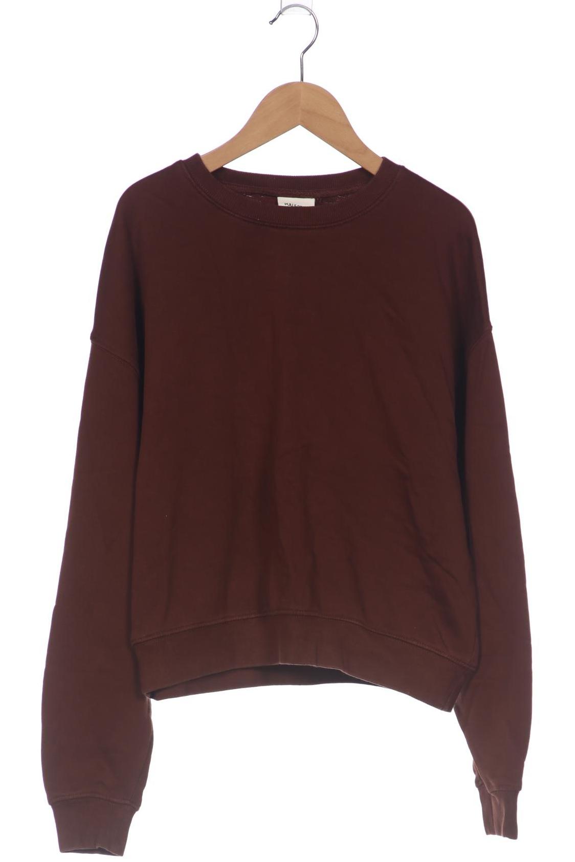 

Pull & Bear Damen Sweatshirt, braun, Gr. 38