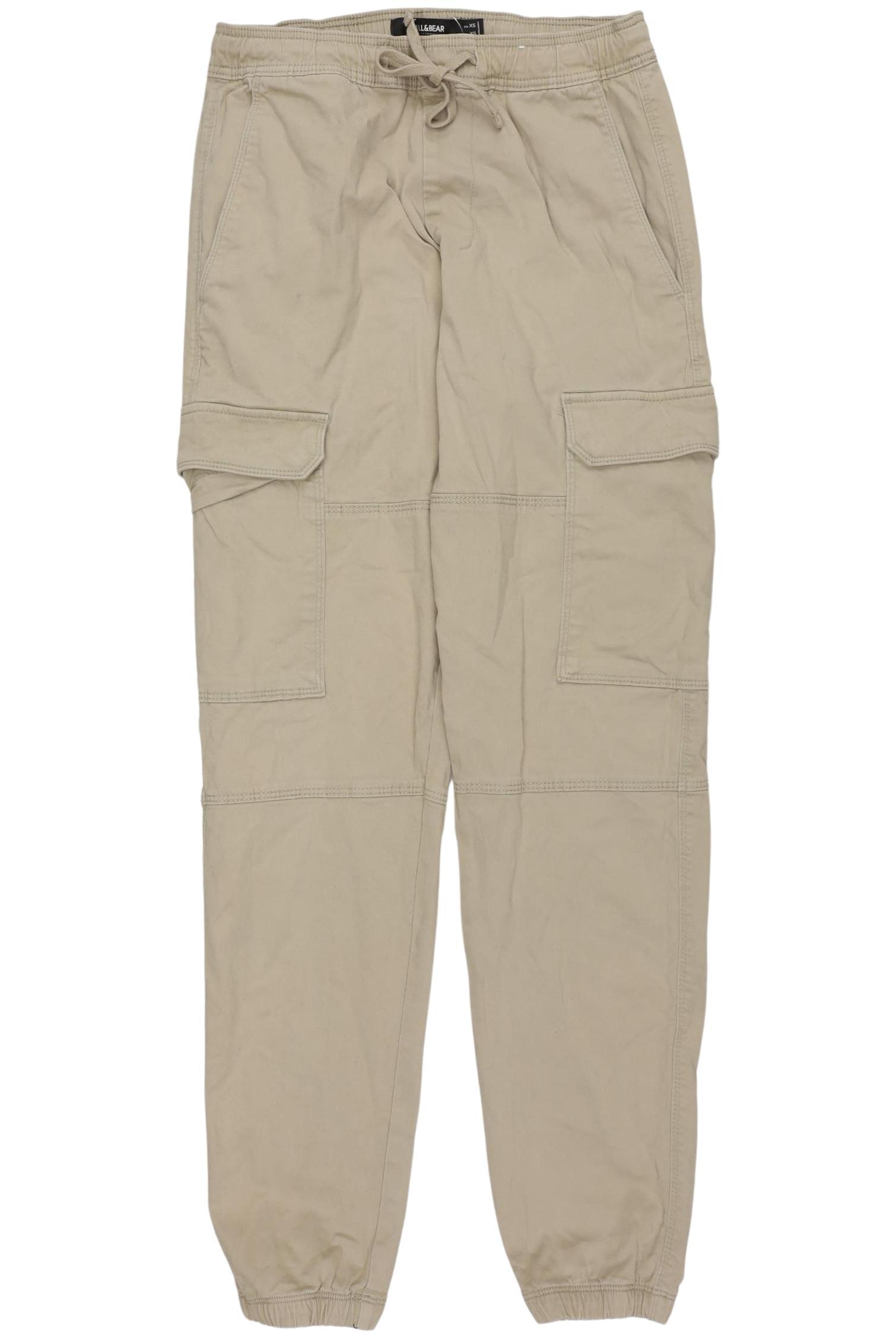 

Pull & Bear Damen Stoffhose, beige, Gr. 0