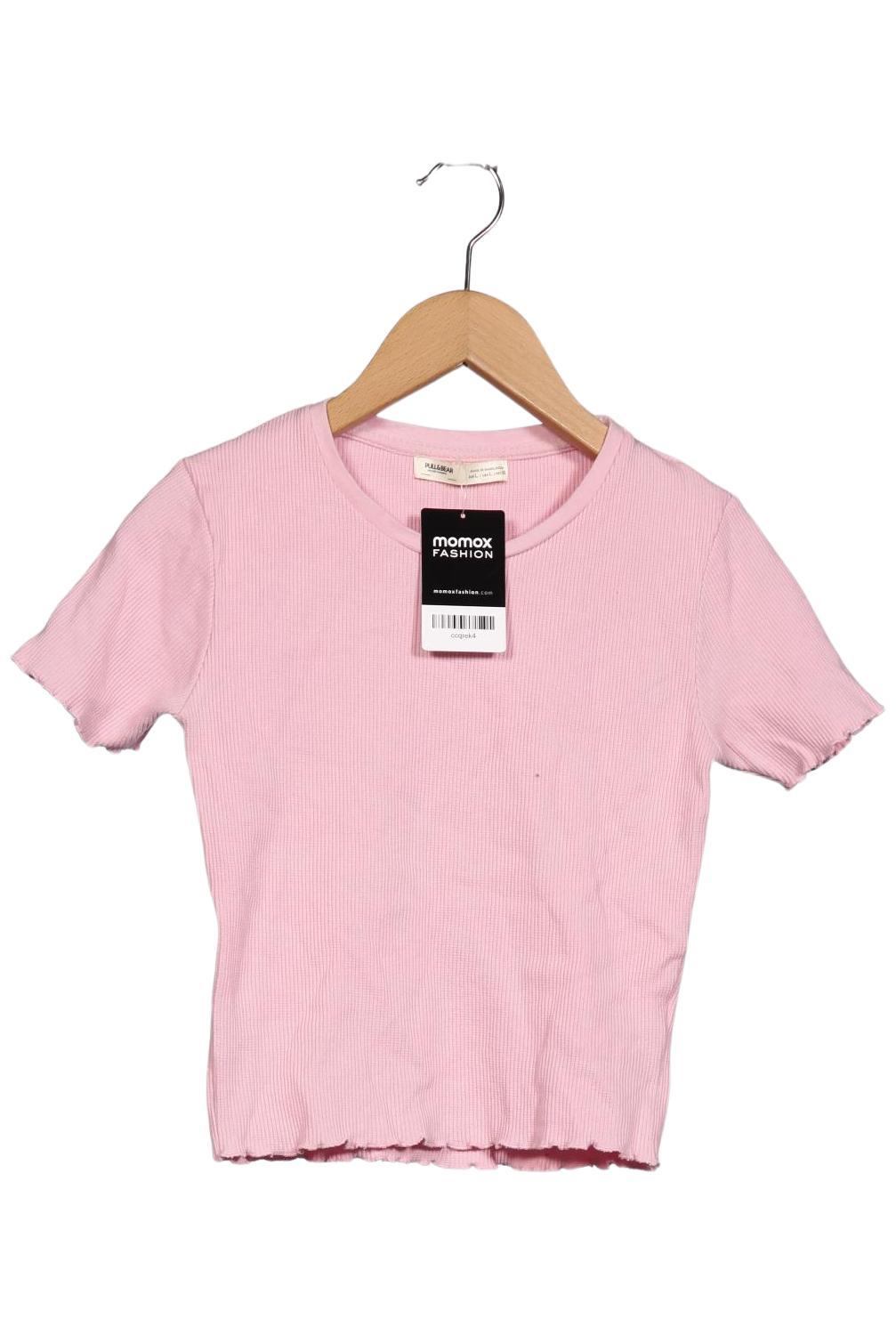 

Pull & Bear Damen T-Shirt, pink, Gr. 42