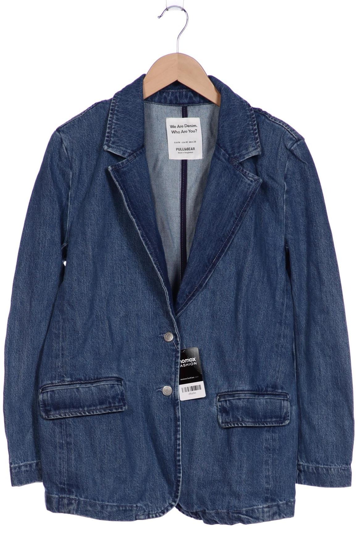 

Pull & Bear Damen Jacke, blau, Gr. 38
