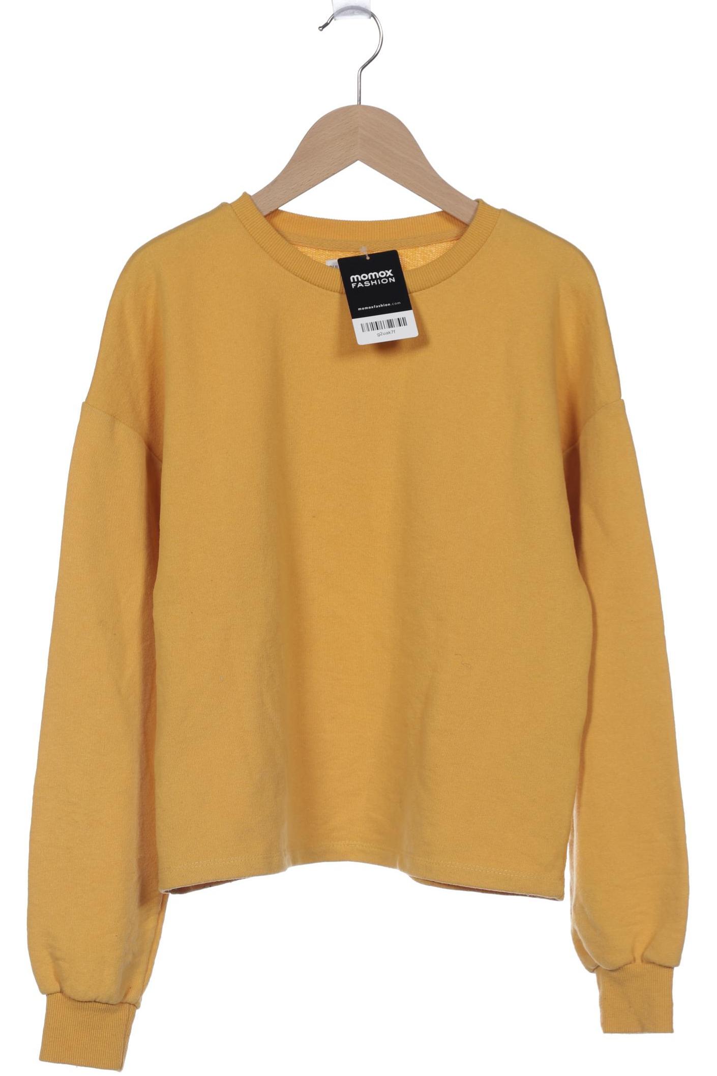 

Pull & Bear Damen Sweatshirt, gelb