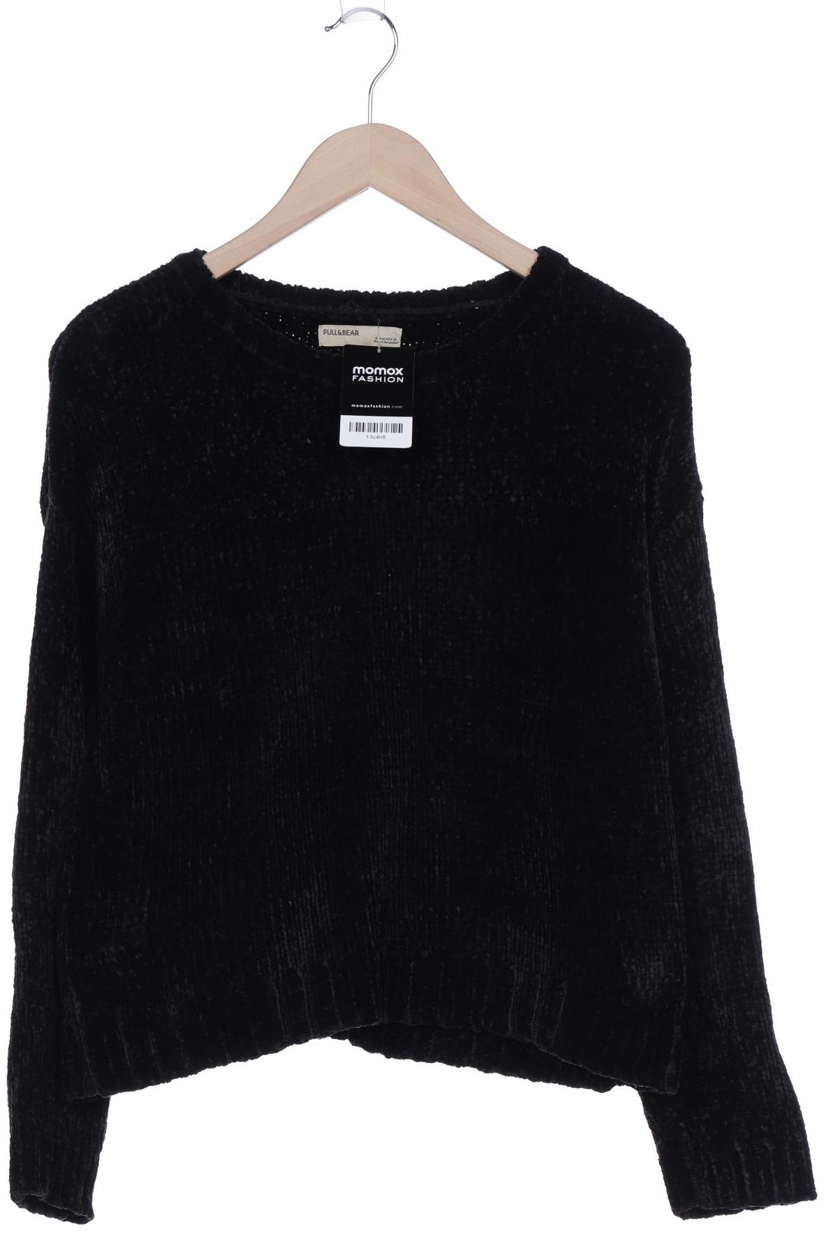 

Pull & Bear Damen Pullover, schwarz, Gr. 38