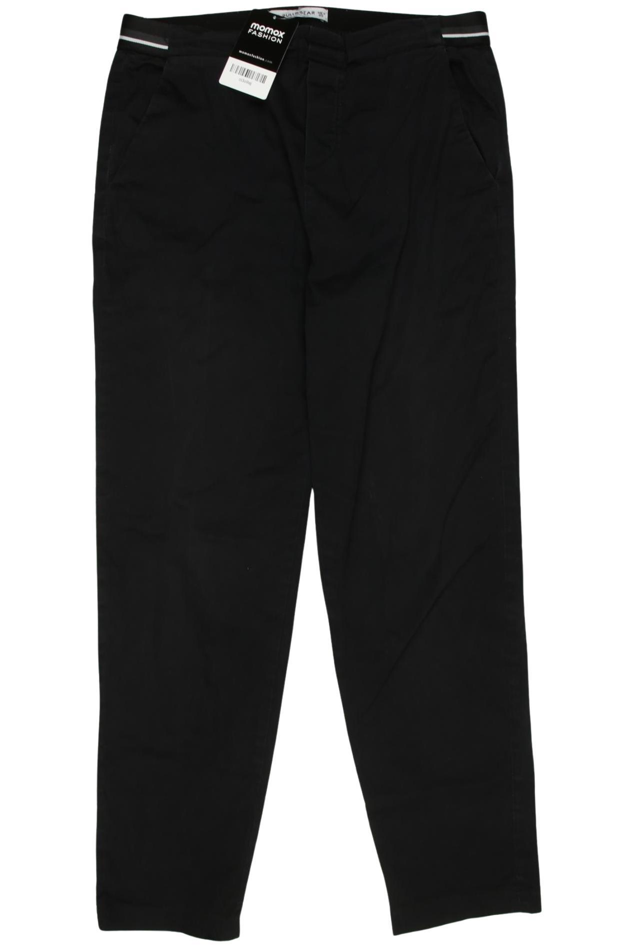 

Pull & Bear Damen Stoffhose, schwarz, Gr. 0