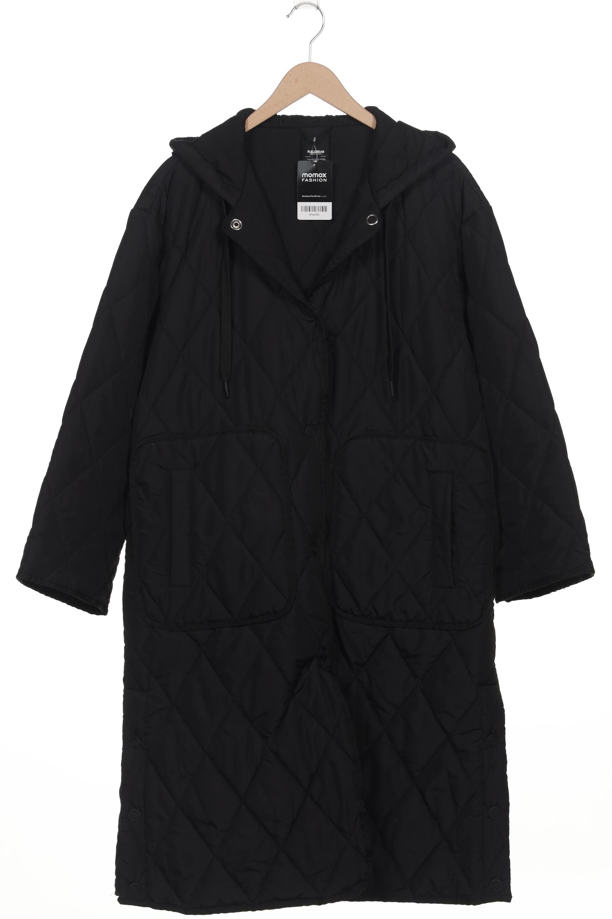 

Pull & Bear Damen Mantel, schwarz, Gr. 44
