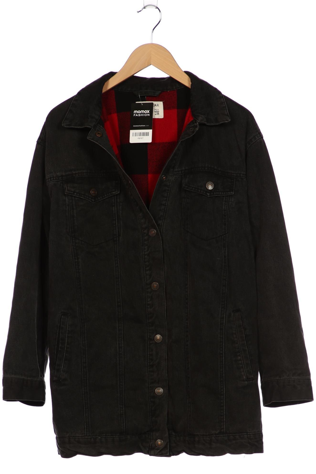 

Pull & Bear Damen Mantel, schwarz, Gr. 38