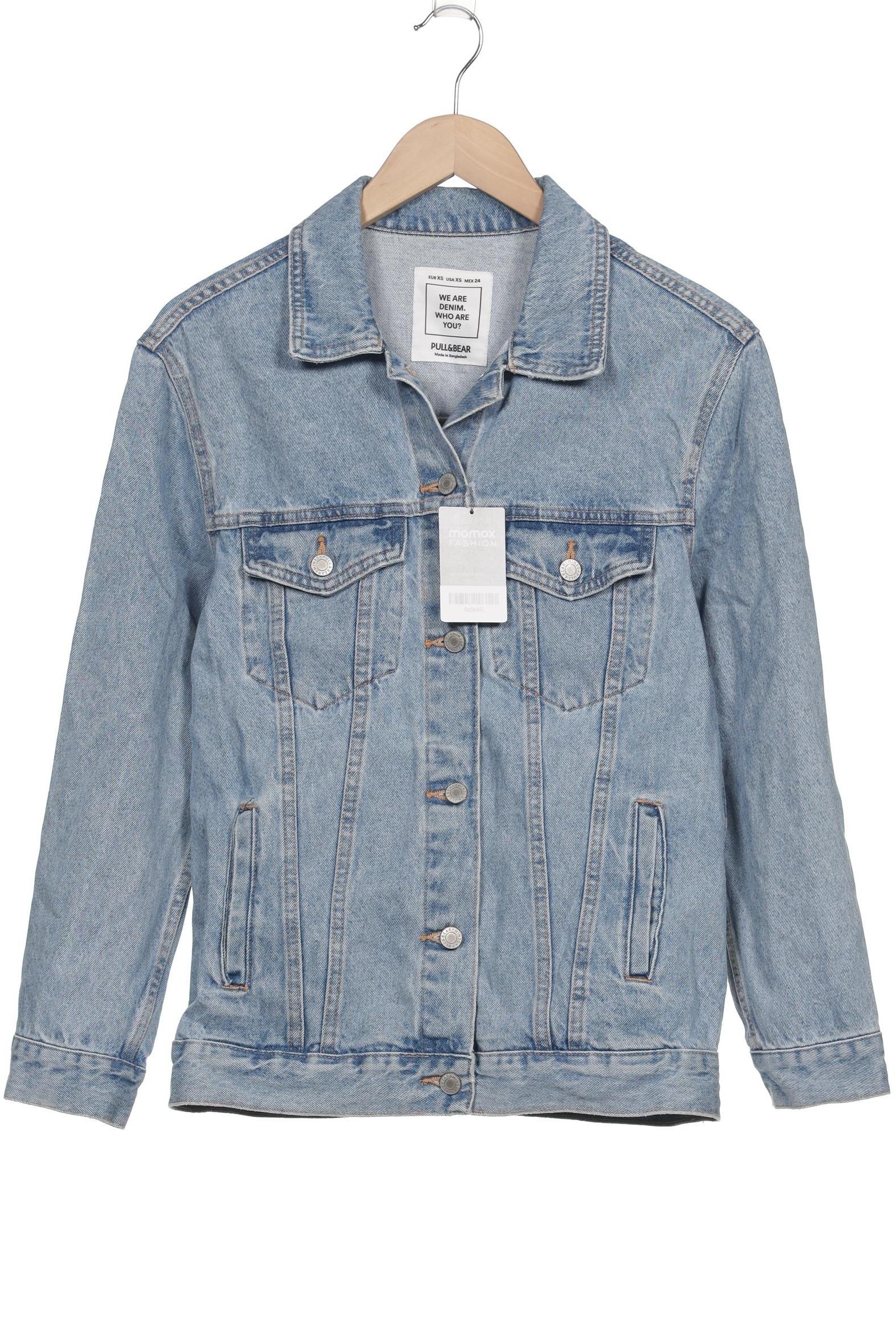 

Pull & Bear Damen Jacke, blau, Gr. 34