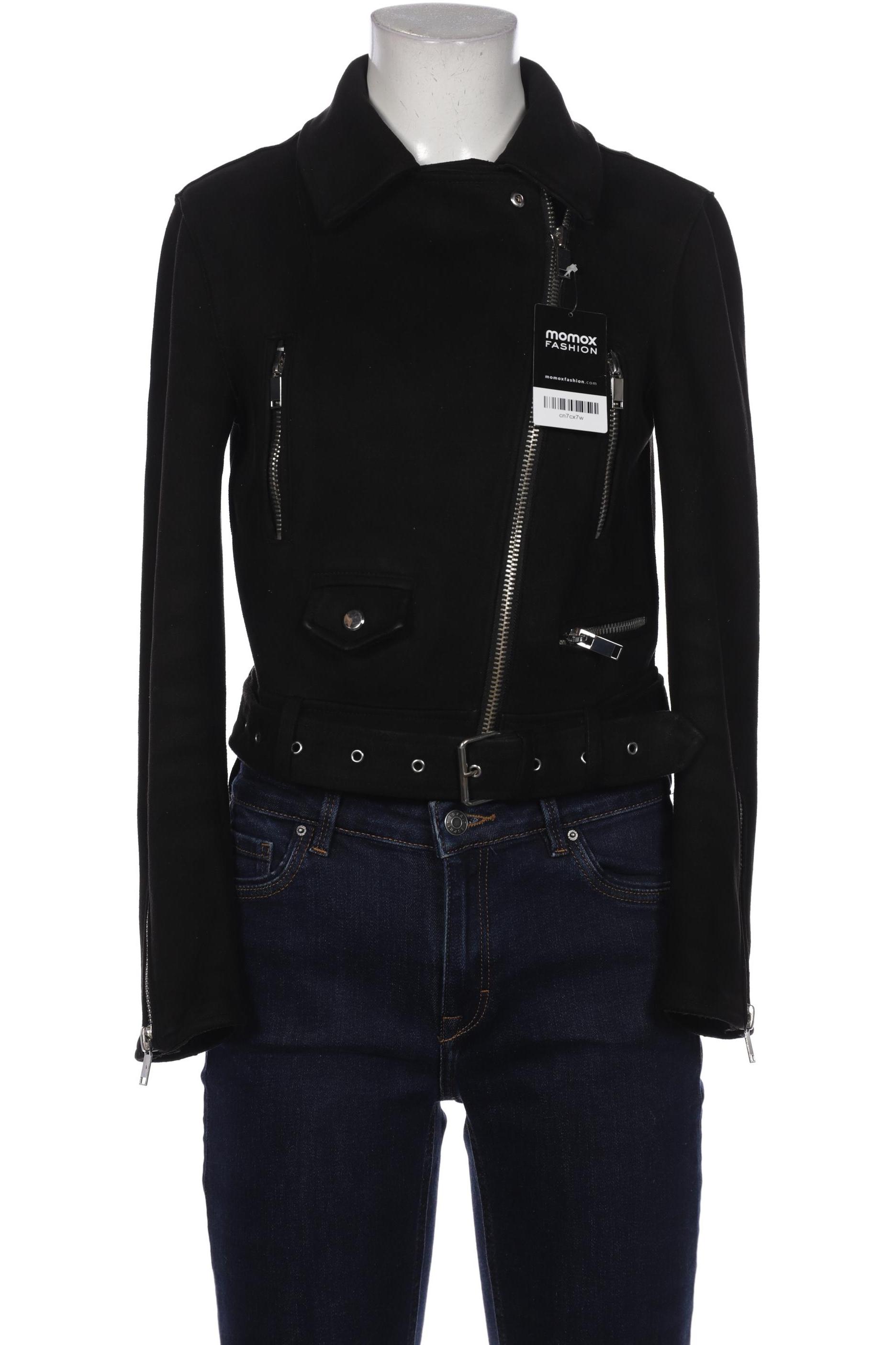 

Pull & Bear Damen Jacke, schwarz, Gr. 36